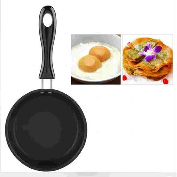 Fivejoy Bratpfanne Mini Pfanne 12 cm, Kleine Bratpfanne Induktion Geeignet, (1-tlg), Kochen, Pochieren, Omelett