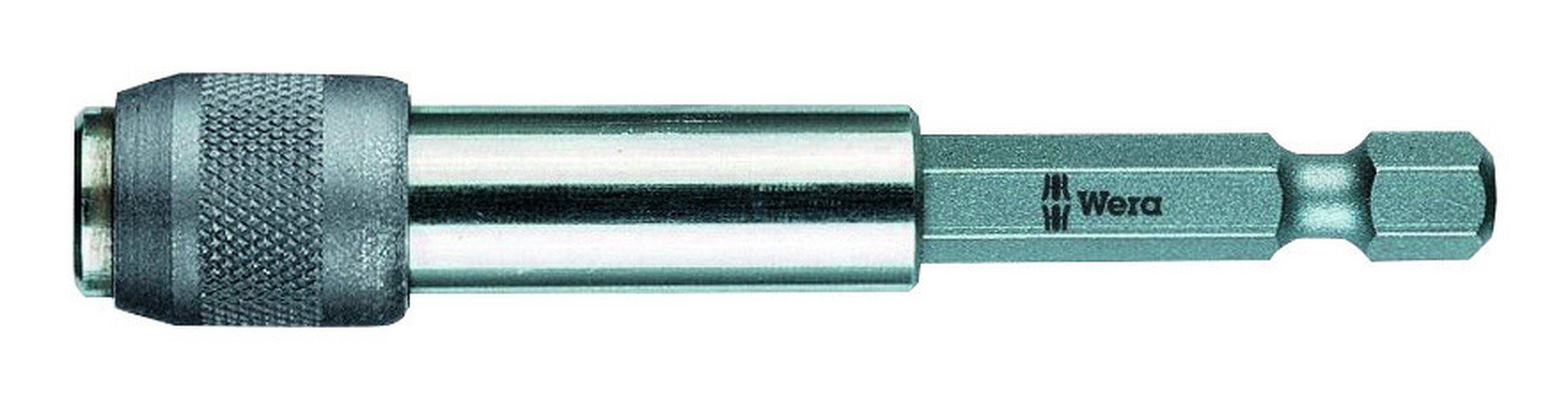Wera Bithalter, Schnellwechsel 1/4" für 1/4" Bits Magnet 77 mm