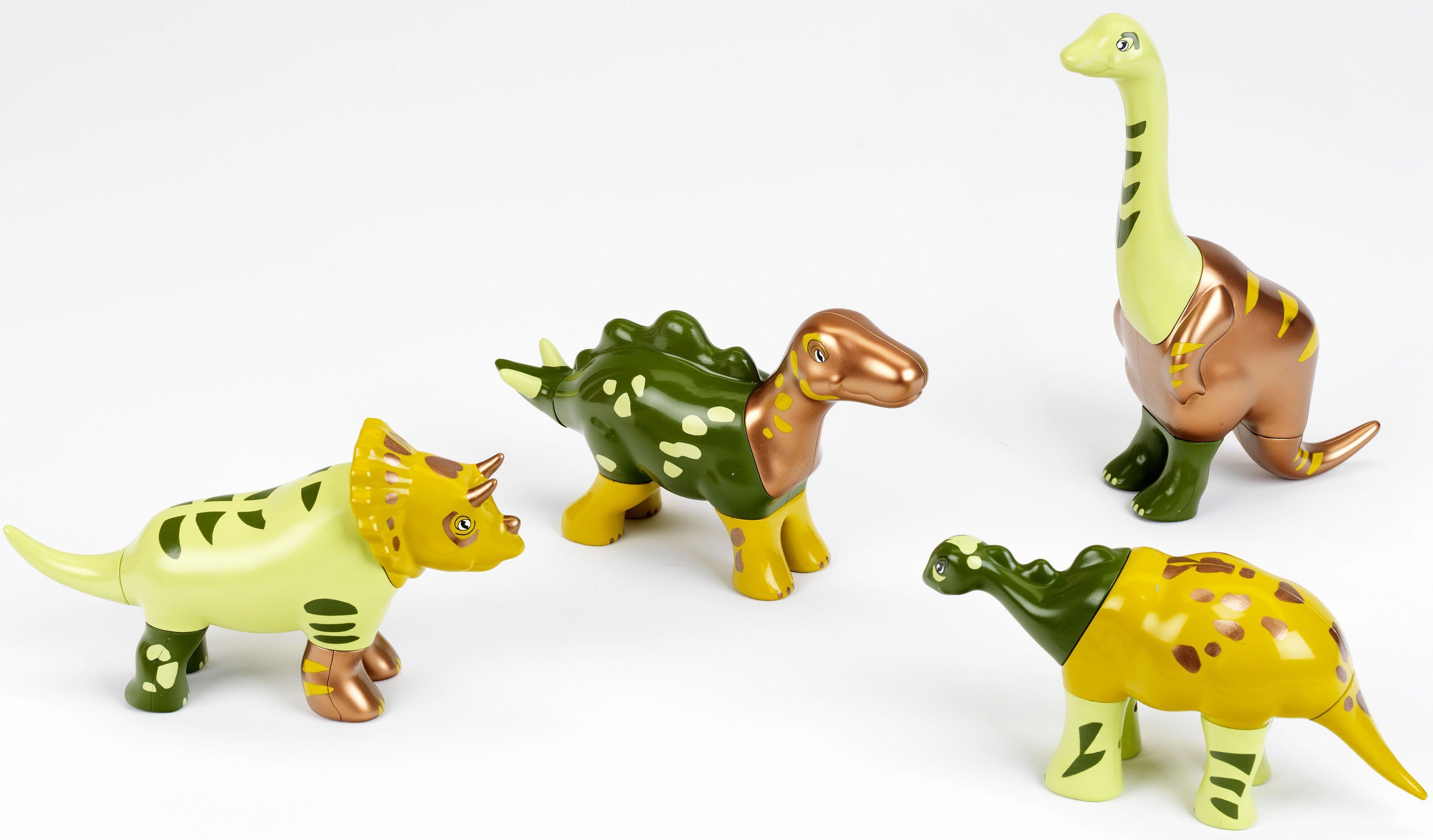 Klein Steckpuzzle Early Steps Magnetpuzzle Dinos, 4 Puzzleteile 19