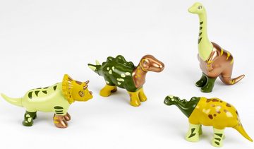 Klein Steckpuzzle Early Steps Magnetpuzzle 4 Dinos, 19 Puzzleteile