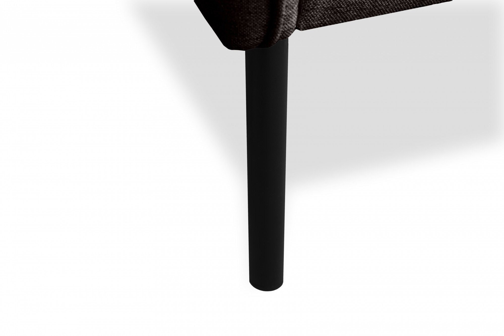 schlanken Sessel Design auf Metallfüßen Skalle, andas minimalistisches