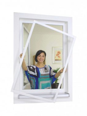 Nematek Insektenschutz-Fensterrahmen Nematek® Insektenschutz Alu Spannrahmen System premium für Fenster