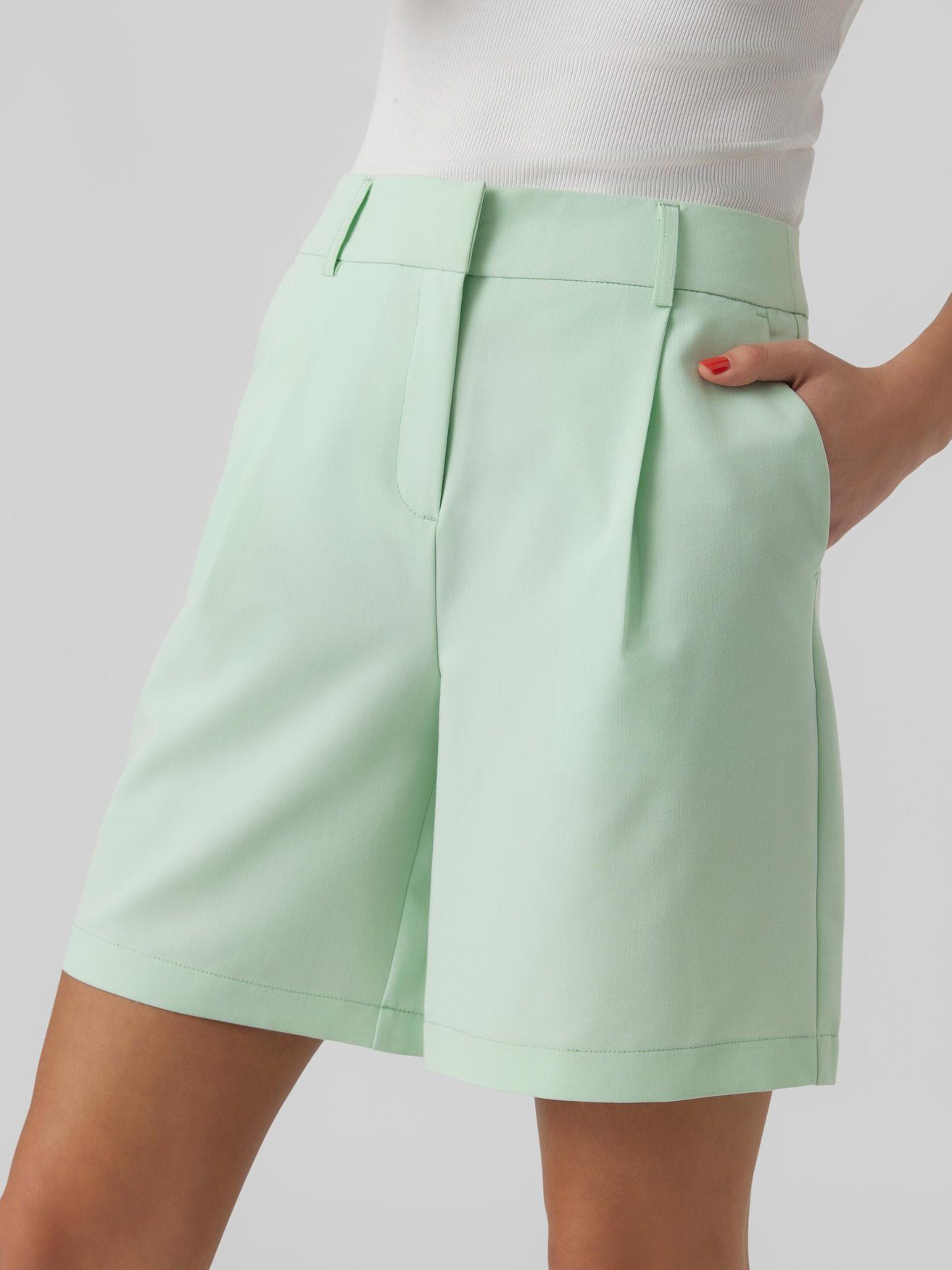 Vero Moda Shorts Anzugs Stoffhose VMZELDA VMZELDA HW LOOSE SHORTS NOOS