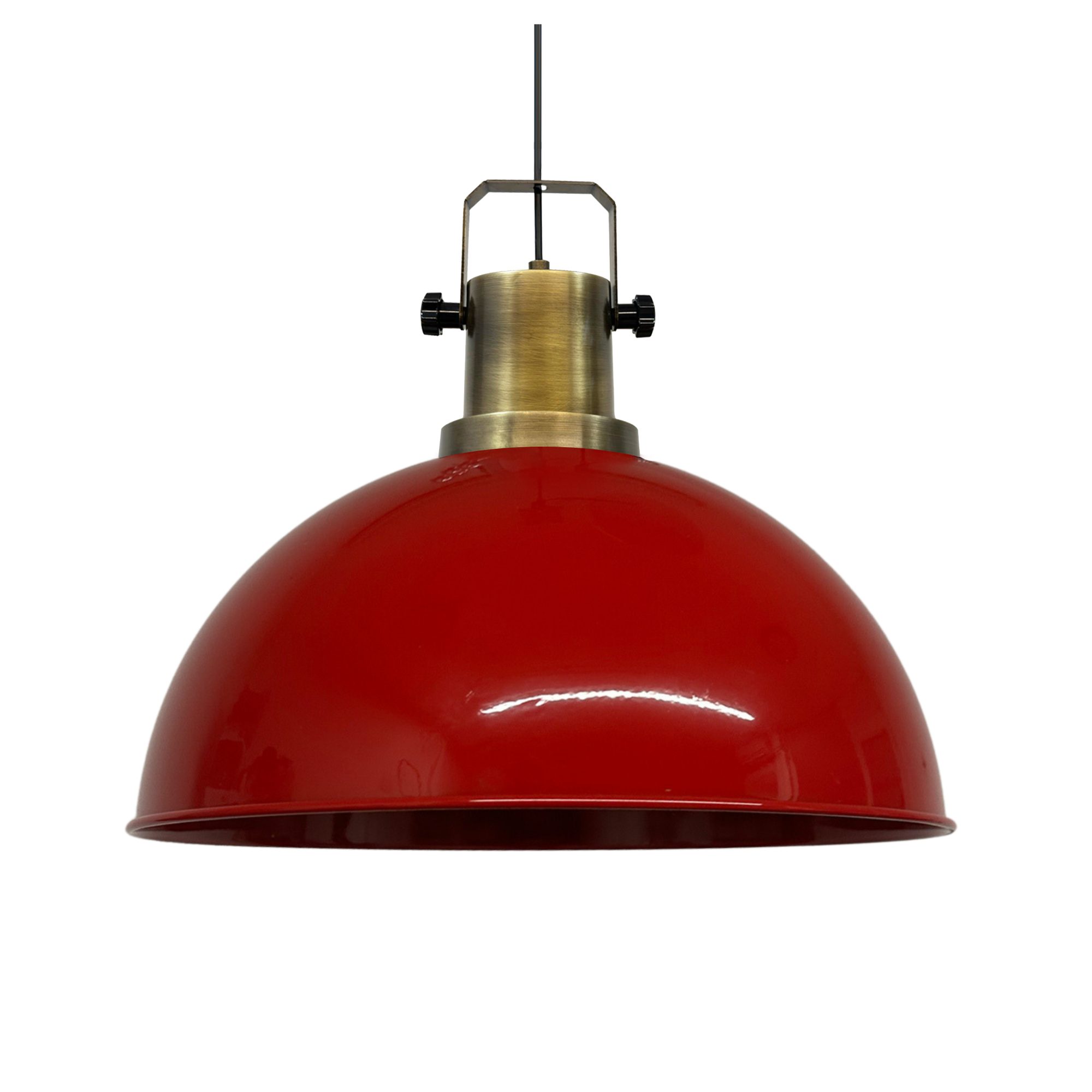 Bamyum Pendelleuchte Pendelleuchte Industrielle Metall Groß 40 cm, Pendellampe, Küchenlampe, ohne Leuchtmittel