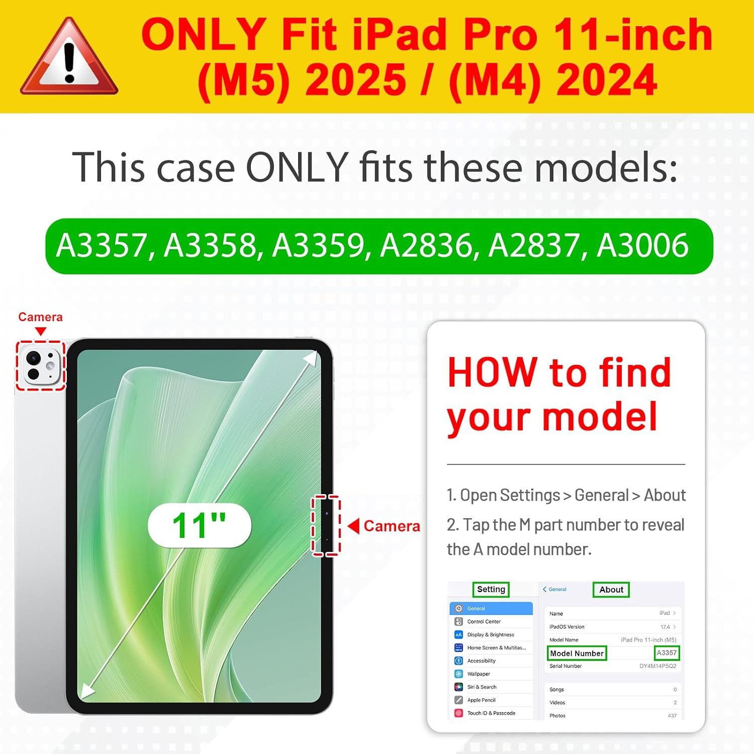 Fintie Tablet-Hülle für iPad Pro 11 Zoll (M5/M4) 2025/2024 mit Stifthalter, TPU Soft Transparenter Rückseite Abdeckung Hülle Intelligent Case