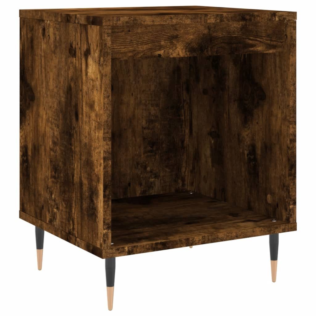vidaXL Nachttisch Nachttisch Räuchereiche 40x35x50 cm günstig online kaufen