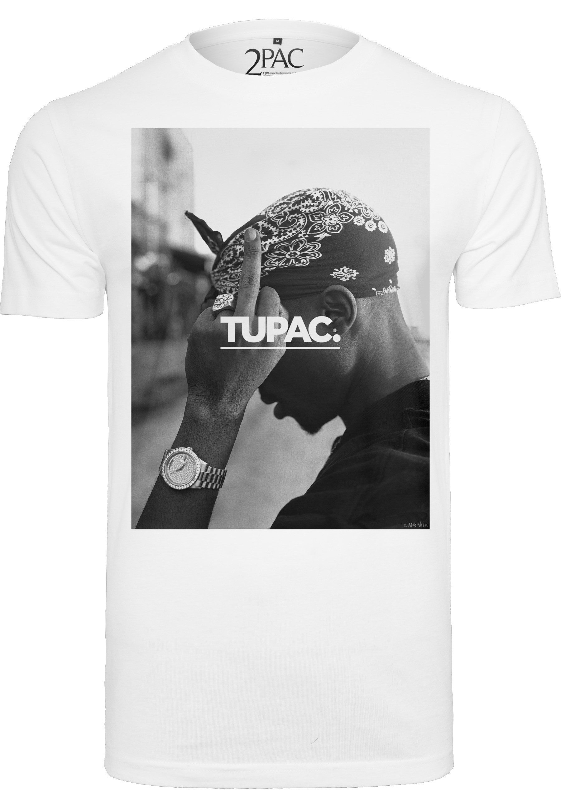 Merchcode Kurzarmshirt Merchcode Herren 2Pac F*ck The World Tee (1-tlg) günstig online kaufen