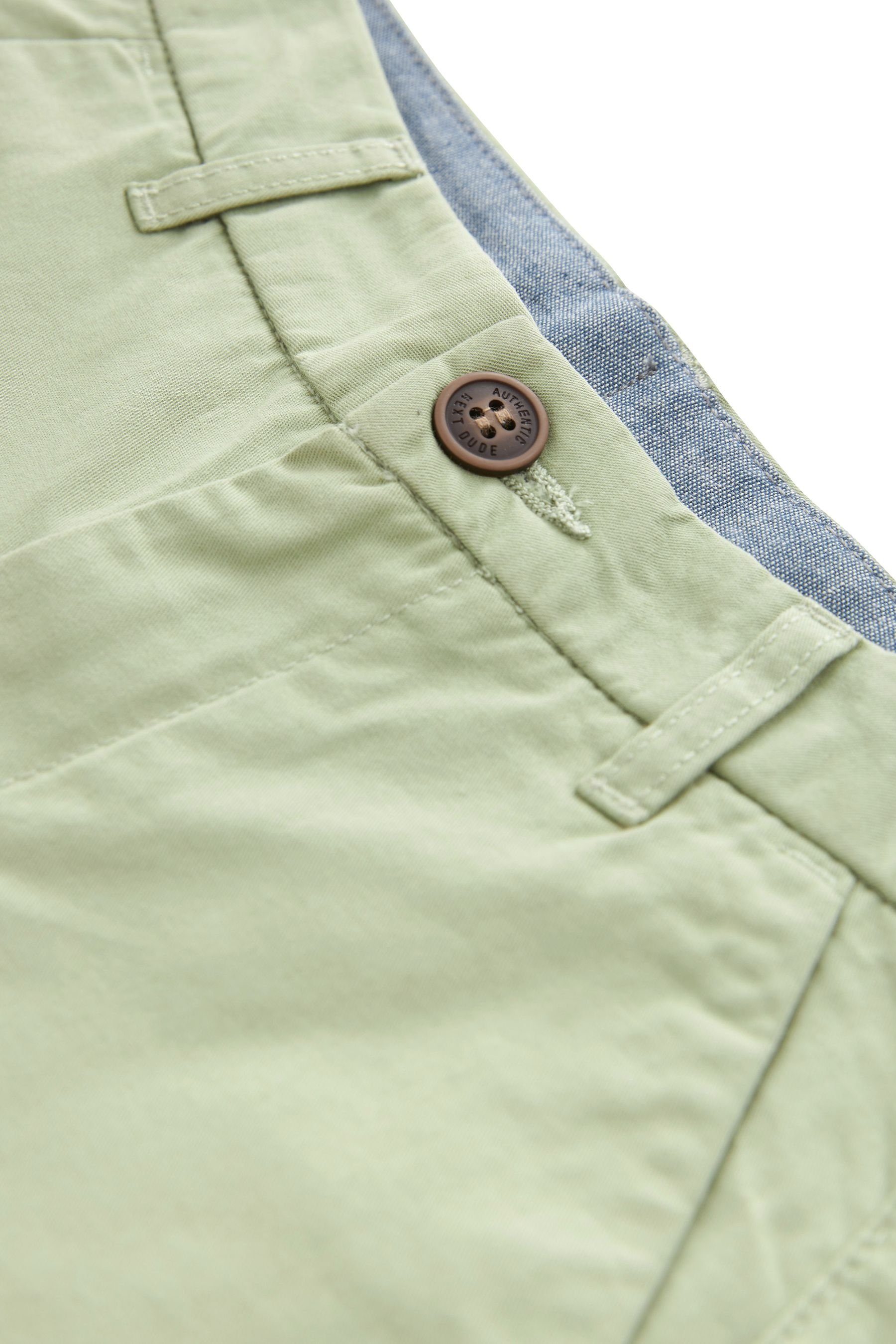 Chino-Shorts Next Chinoshorts Green (1-tlg) Sage