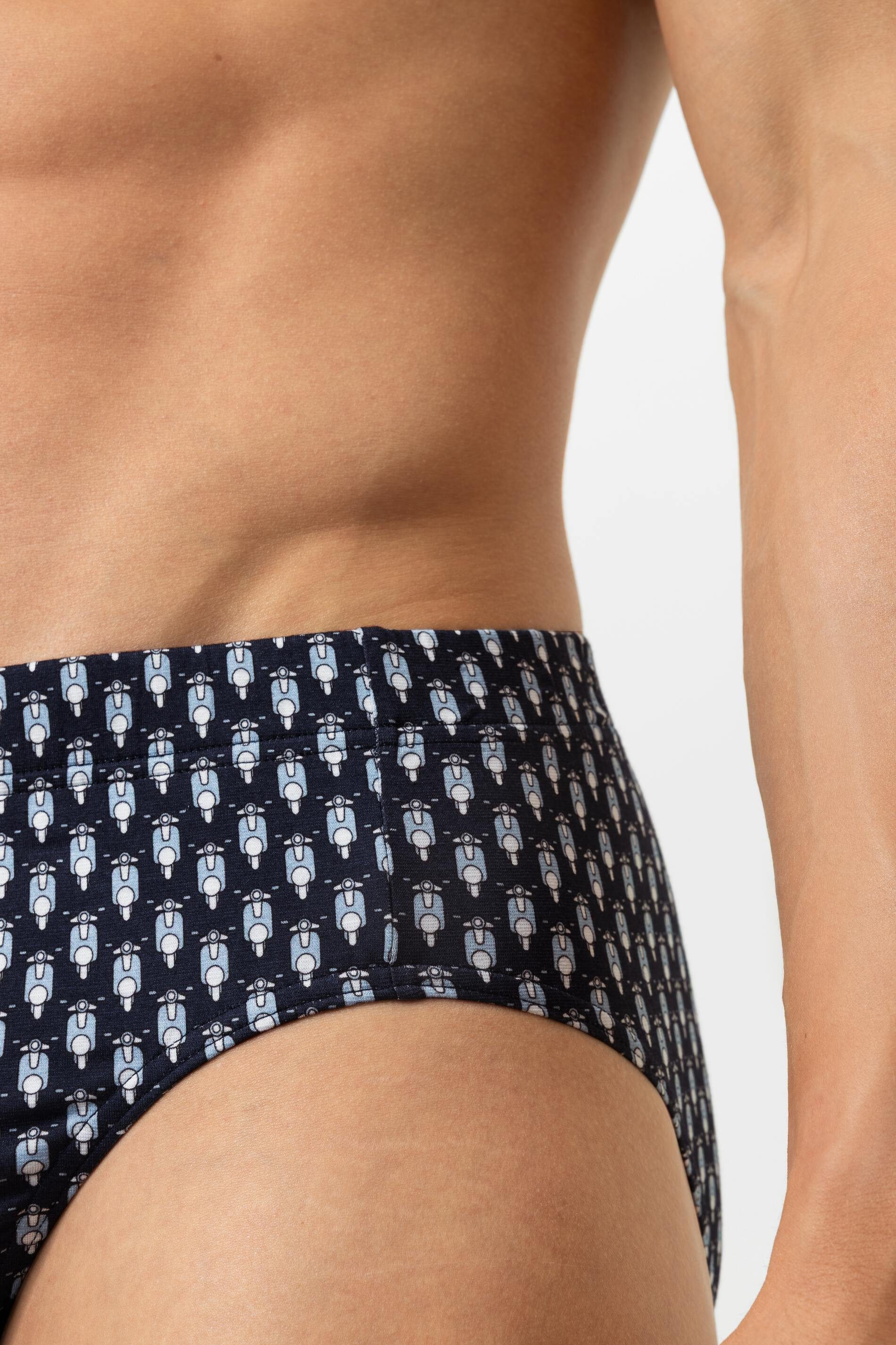Mey Jazz-Pants Slips Mey Jazz-Pants Serie Scooter Venture mit Print (1-St., 1er-Pack) Klassischer Slip, Gemustert, weiches Modal
