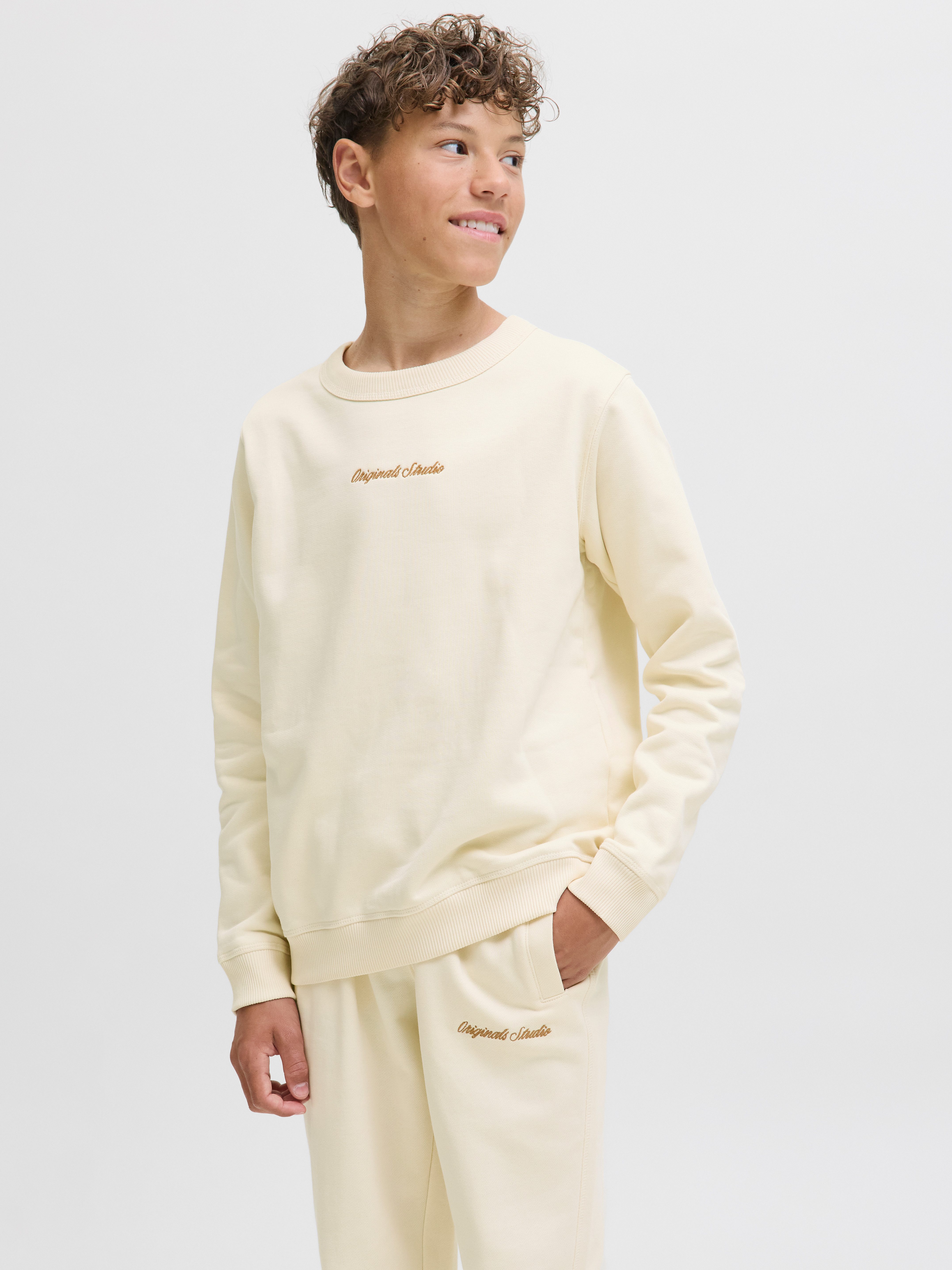 Jack & Jones Junior Sweatshirt JORNORREBRO EMB SWEAT CREW NOOS JNR