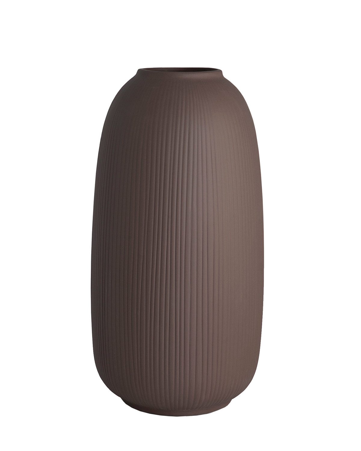 Storefactory Scandinavia Dekovase Vase ÅBY XL braun, Ø17x35cm