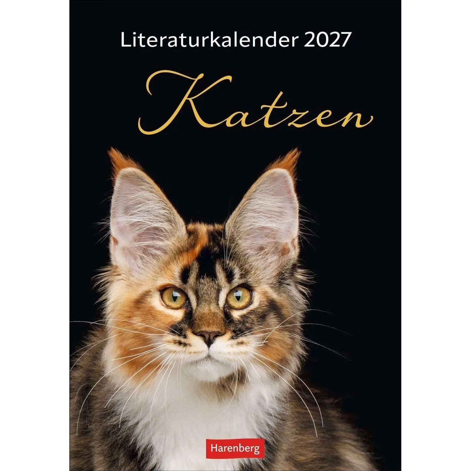 Wandkalender Literaturkalender Katzen Wochen-Kulturkalender 2027
