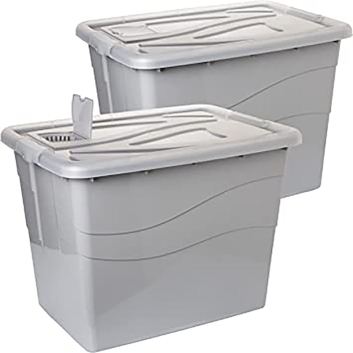 Centi Stapelbox 2 Stk. Aufbewahrungsboxen, 80 günstig online kaufen