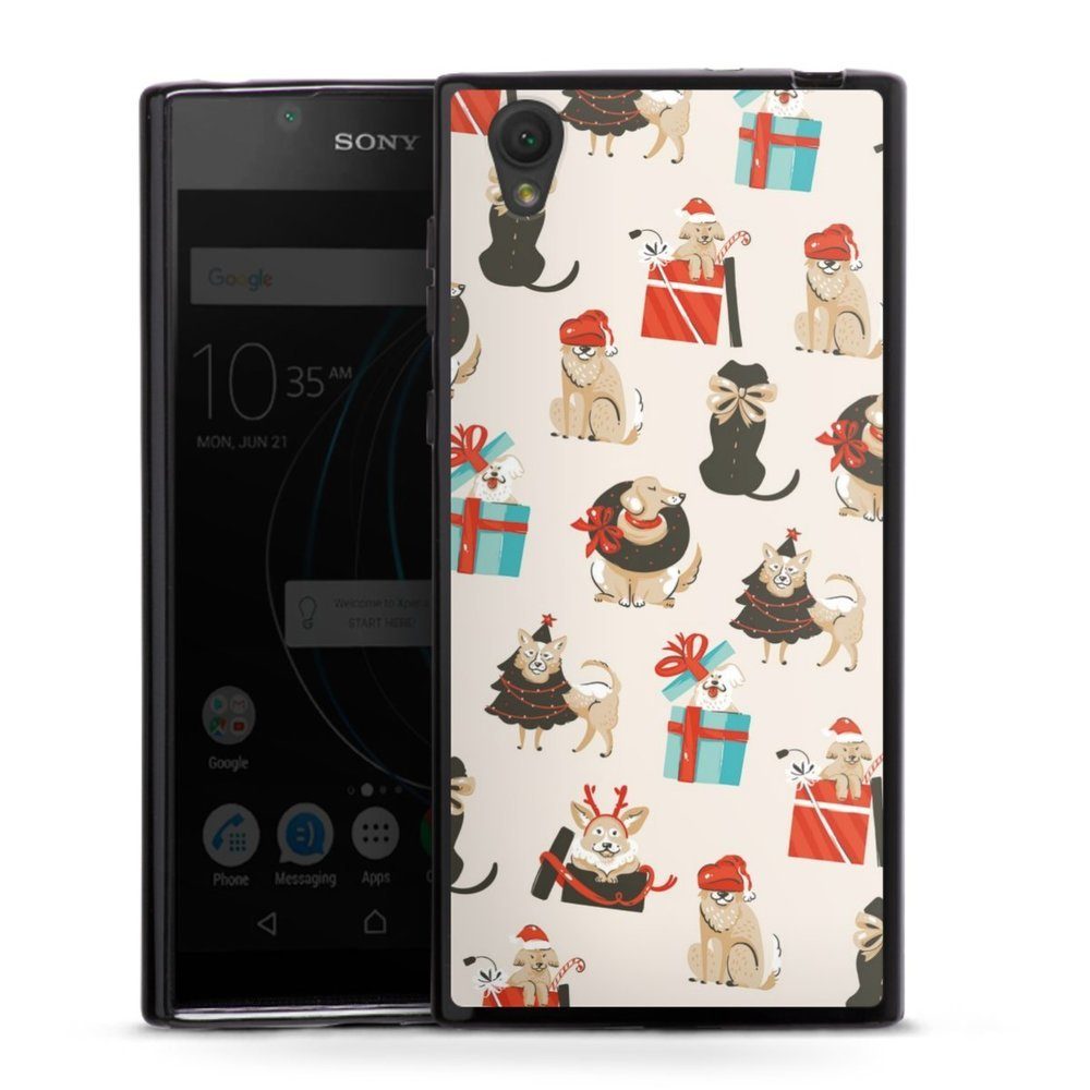 DeinDesign Handyhülle Christmas Doggos, Hülle Haustier Hund Weihnachten