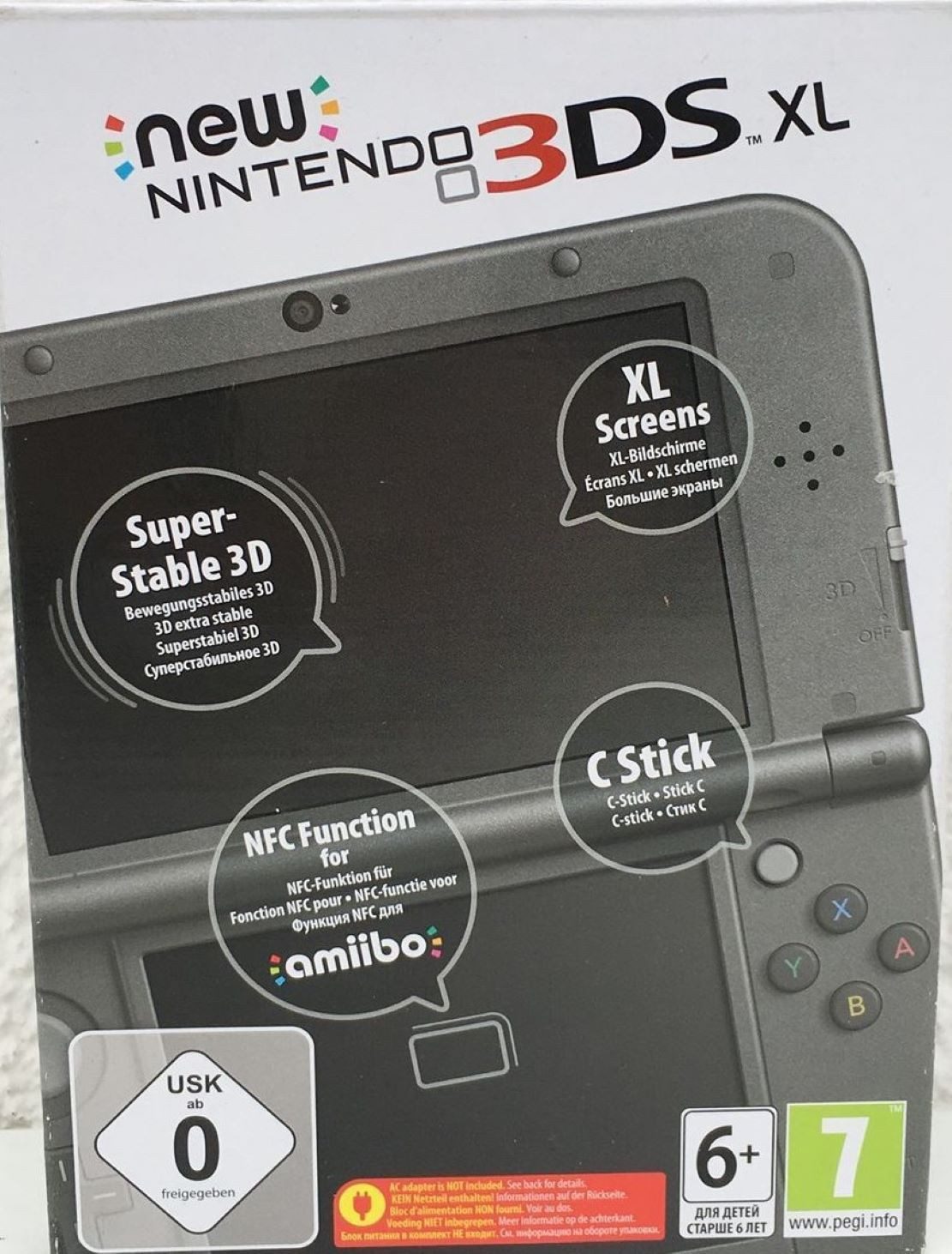 Nintendo New 3DS XL Konsole DS 3DS Limited Zelda Samus SNES Hyrule Pokemon usw, NFC, 2 Kameras, Amiibo fähig Schwarz Pink Blau White Orange