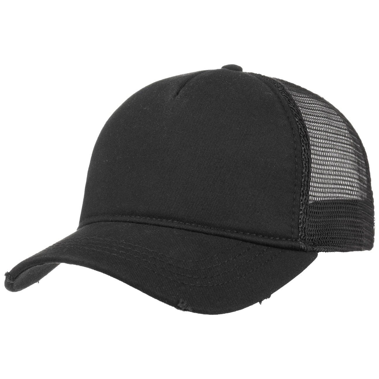 Trucker mit Schirm Atlantis Cap schwarz Truckercap (1-St)