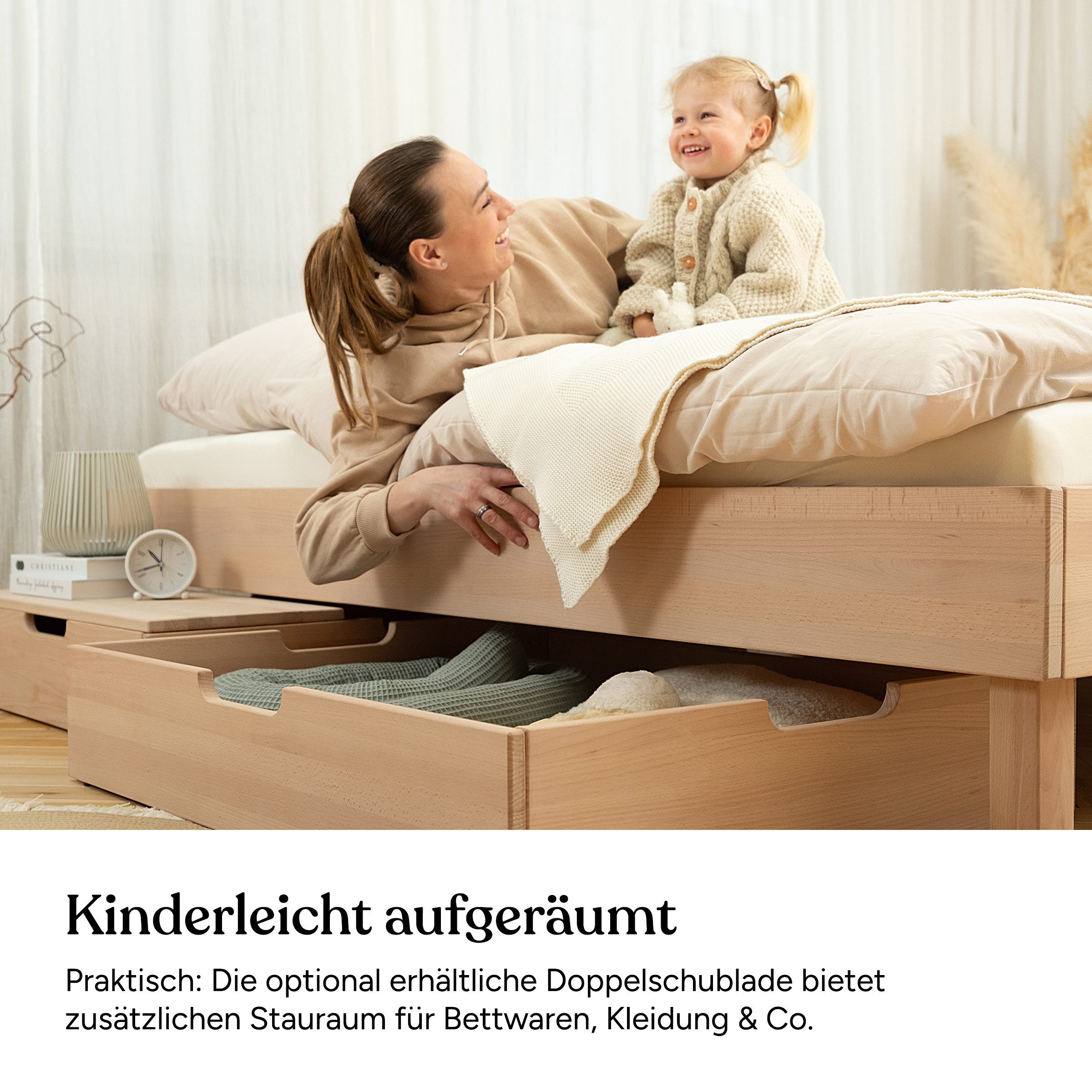 Ehrenkind Schublade Plano für Modulares Familienbett Plano (Massiv-Buche na günstig online kaufen