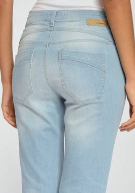 GANG Straight-Jeans 94RUBINIA CROPPED perfekter Sitz durch Elasthan-A