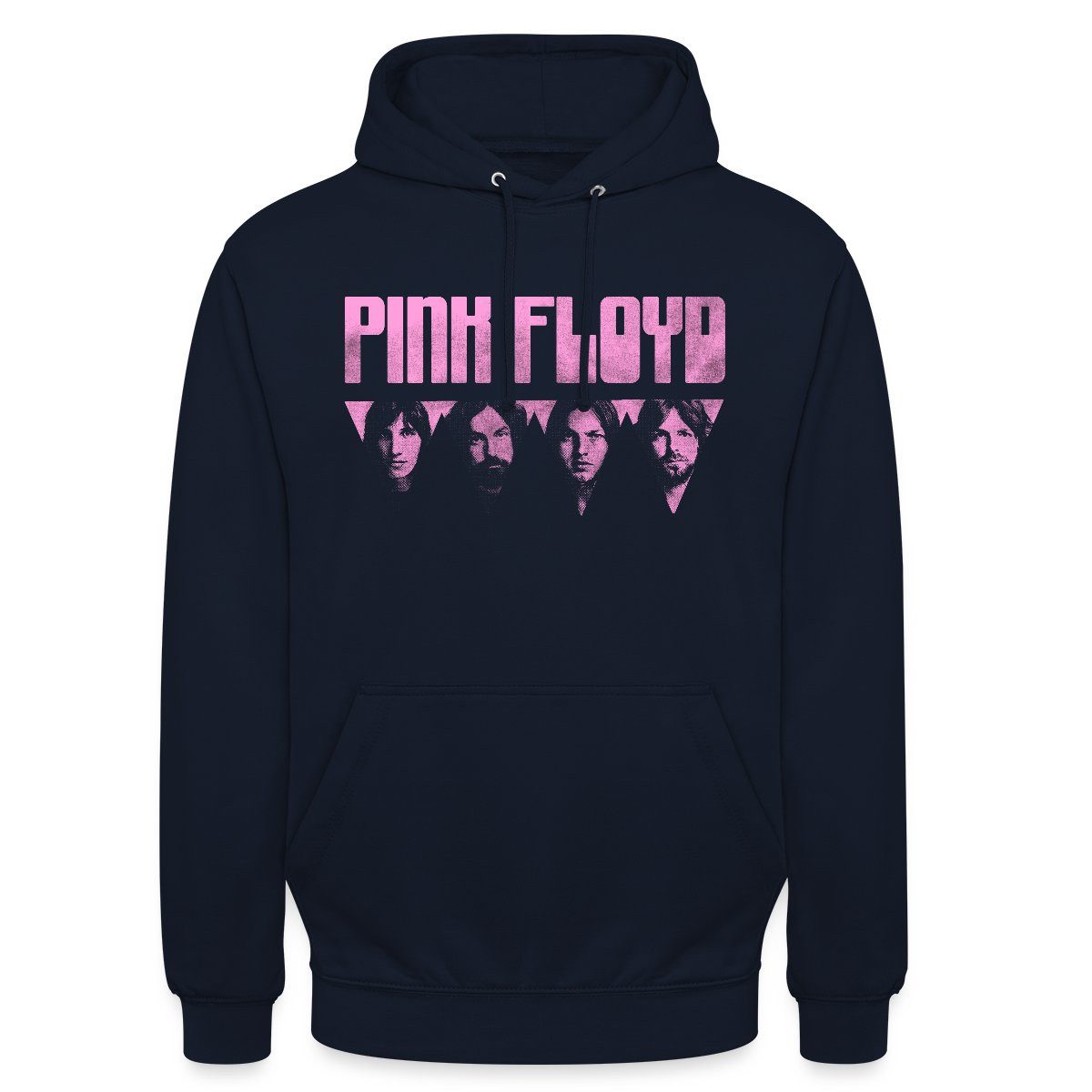 Spreadshirt Hoodie Pink Floyd Logo Pink Unisex Hoodie (1-tlg)
