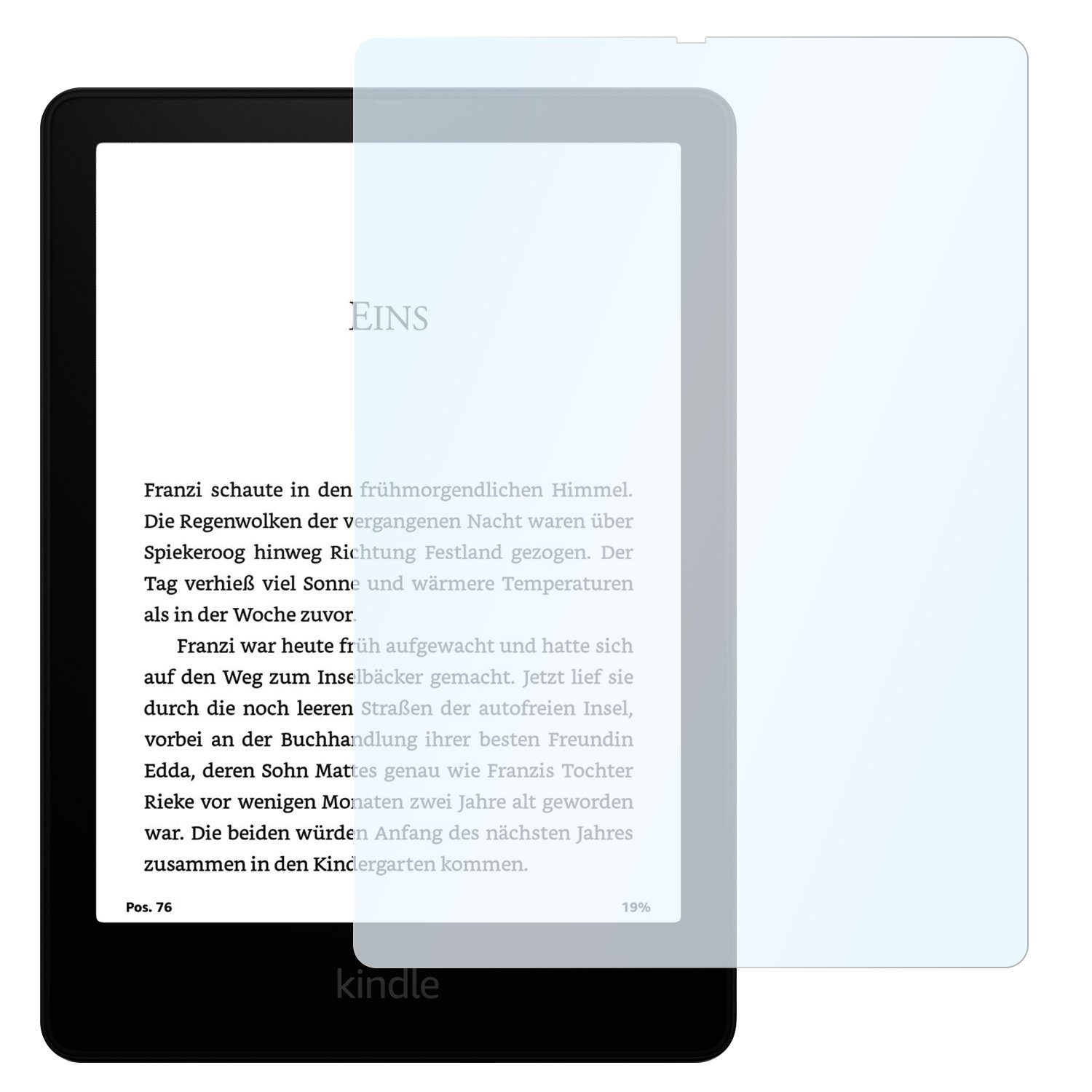 SLABO Schutzfolie 2 x Panzerschutzfolie Shockproof, Amazon Kindle Paperwhite Signature Edition (11. Generation 2021)