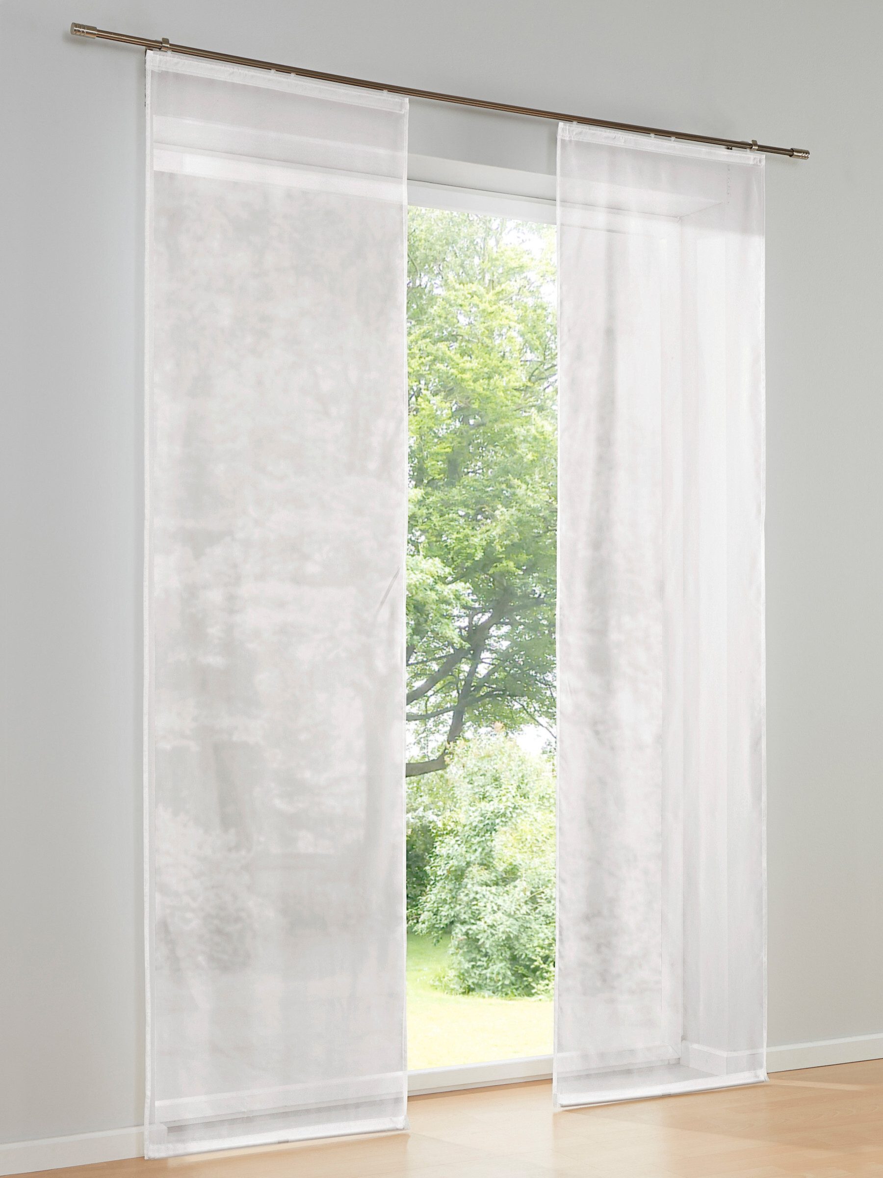 heine Gardine Schiebevorhang, (1 St), halbtransparent, günstig online kaufen