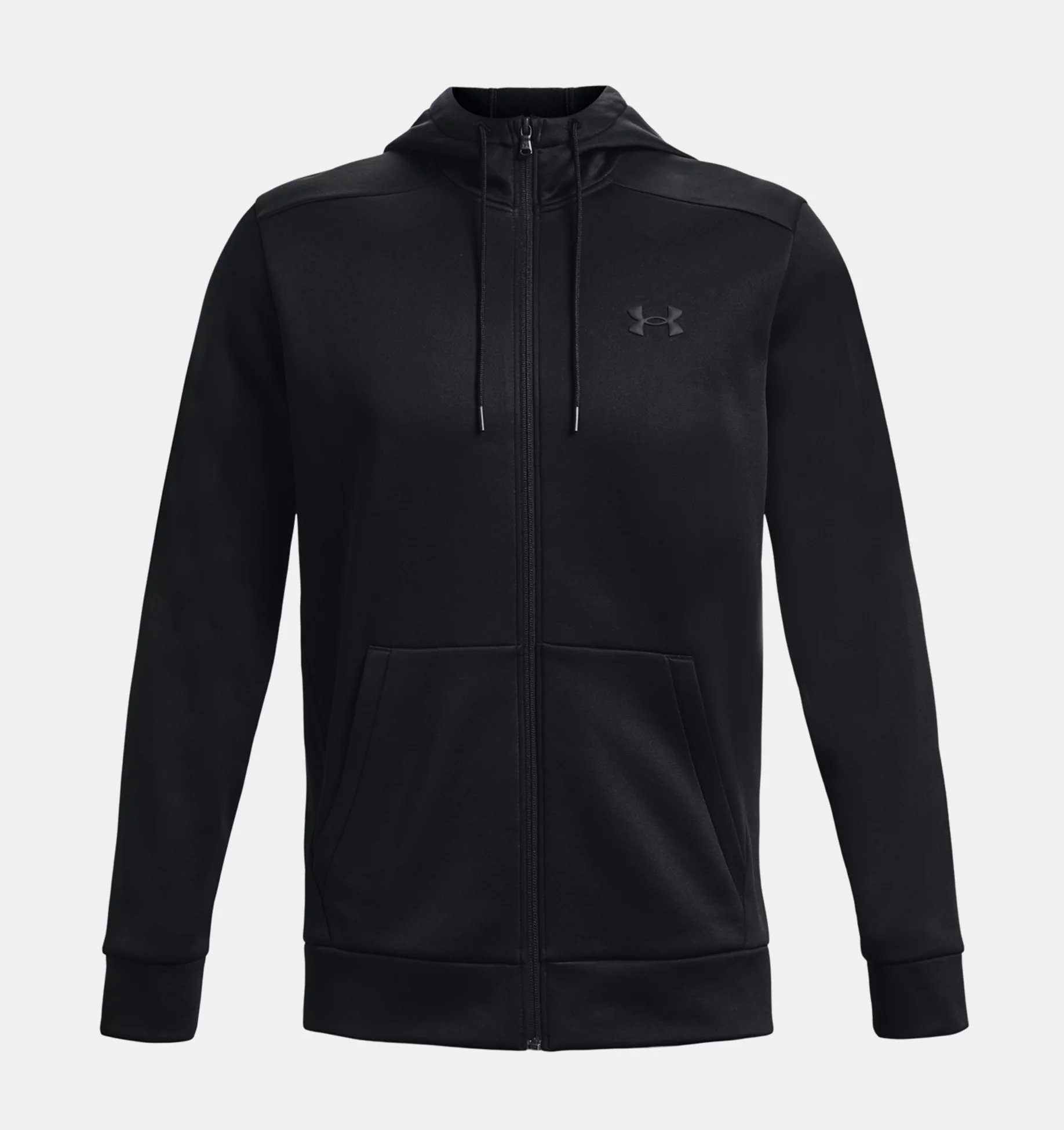 Under Armour® Hoodie UA ARMOUR FLEECE FZ HOODIE WEIß