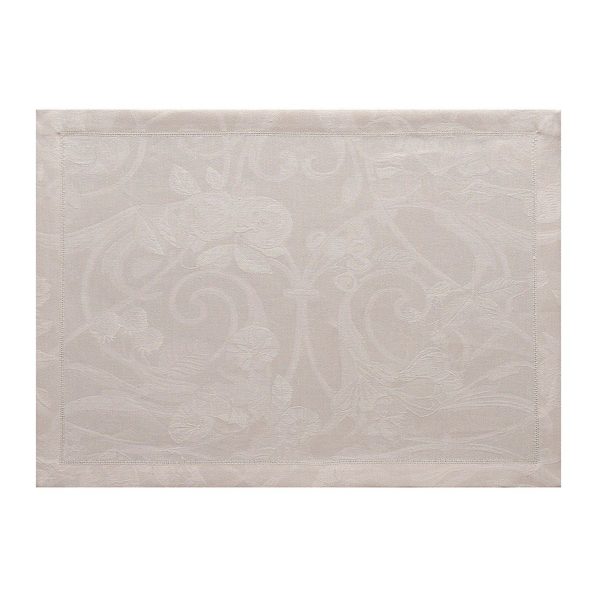 Platzset, Tischsets (2x Set) Tivoli Sabbia 38x50 cm, Le Jacquard Francais, (Set, 2-St), unbehandelt