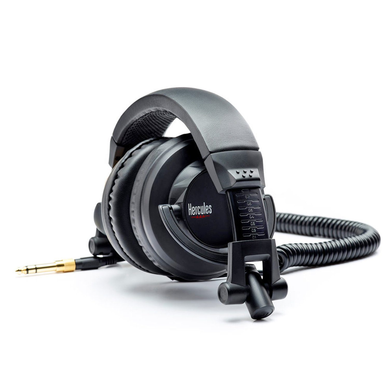 HERCULES HDP DJ45 Kabelgebunden) mit Kopfhörer -, DJ (Geräuschisolierung, DJ-Kopfhörer Tisch-Stativ