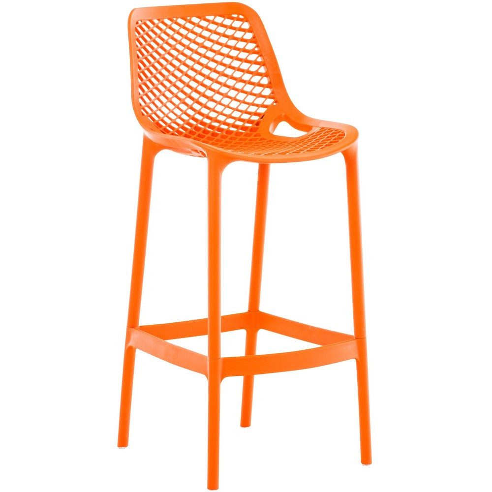 CLP Barhocker Tresenhocker Bistrohocker Gartenhocker (Spar-Set, 1 St., 45x53x105 cm wetterfest), UV-beständig, wetterfest, bis 160 kg, Fußstütze