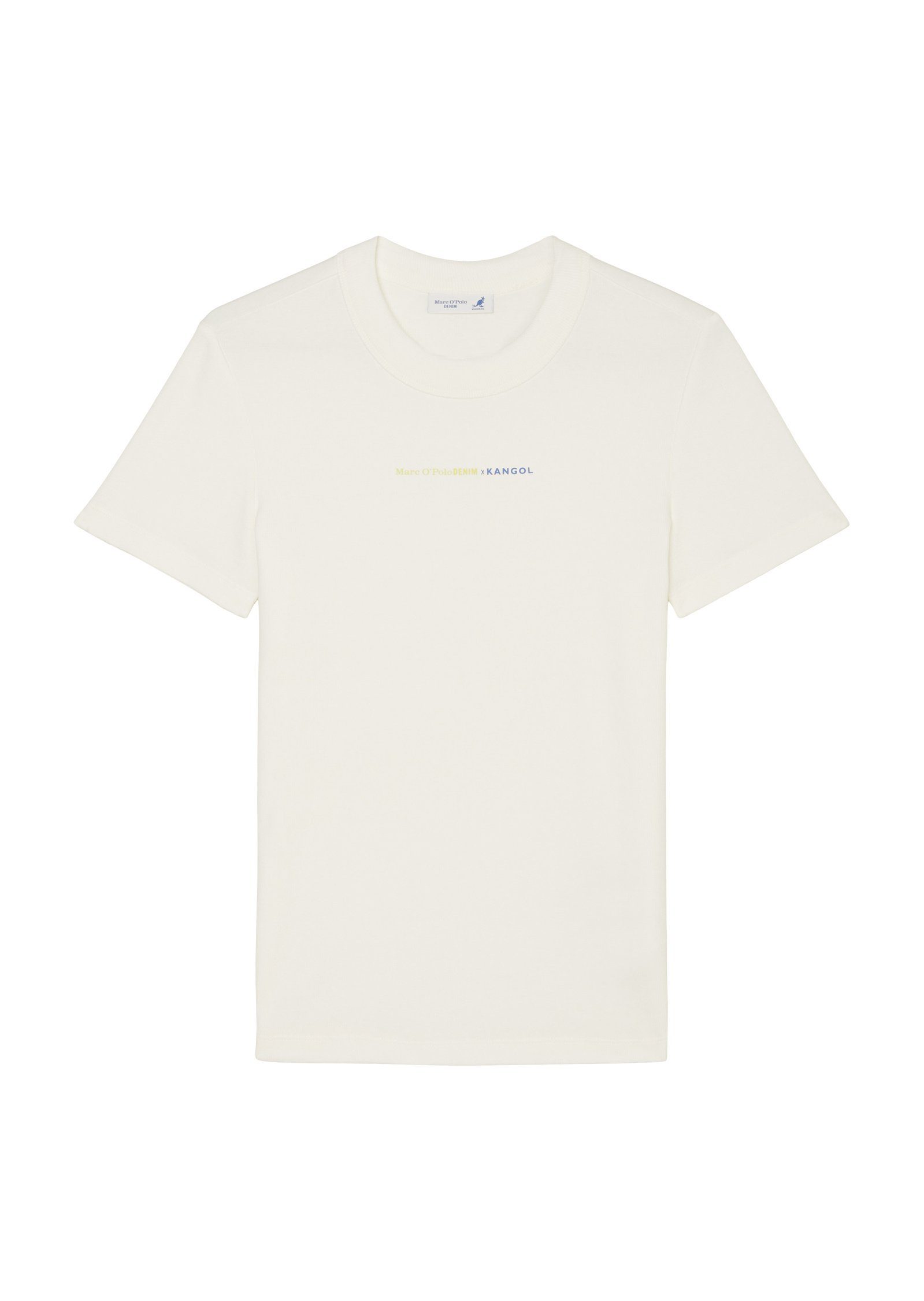 Marc O'Polo DENIM T-Shirt aus Cotton-Mix Organic elastischem weiß