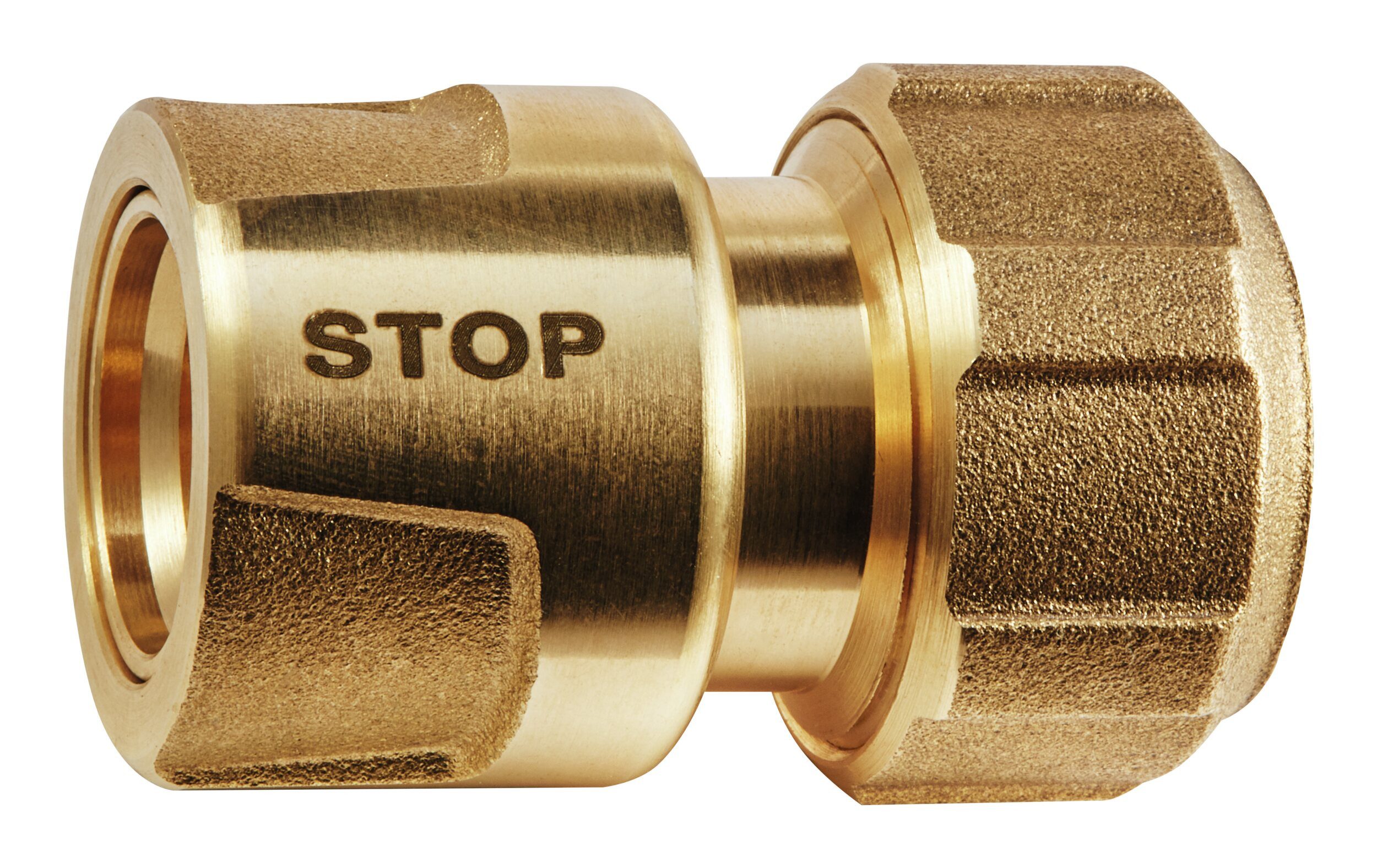 GEKA Schlauchverbinder, Plus Schlauchstück KTW Stecksystem 1/2-13 mm WaSt