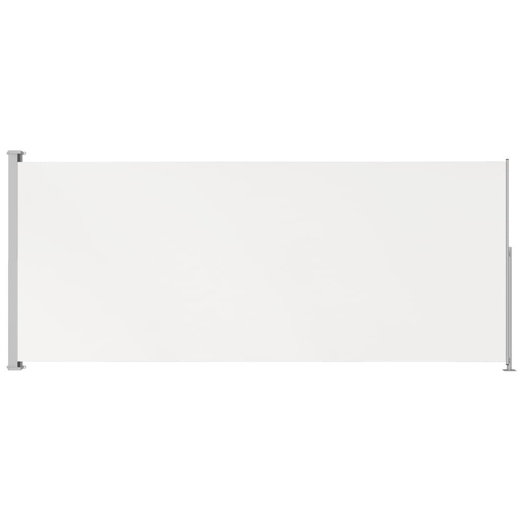 vidaXL Seitenmarkise Seitenmarkise Ausziehbar 180x500 cm Creme
