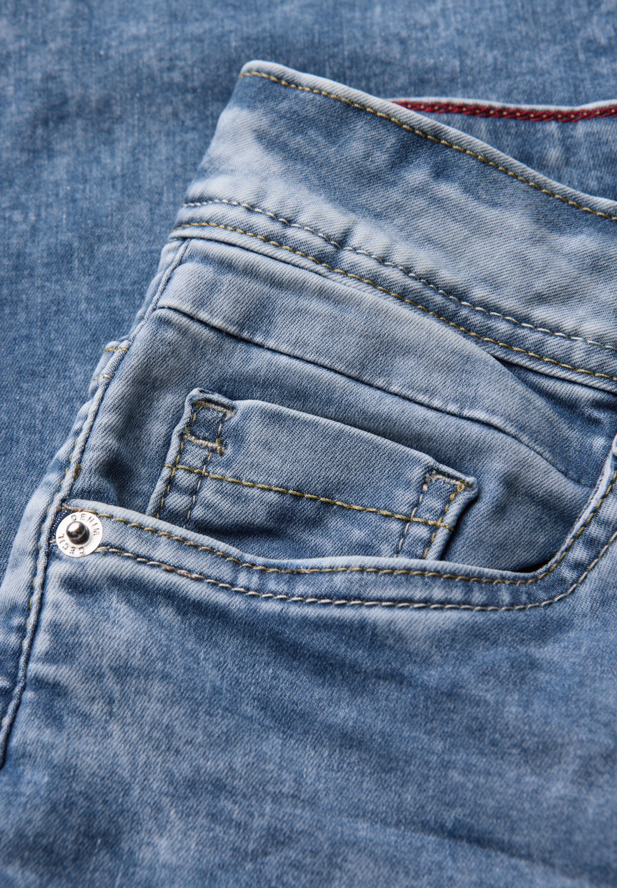 CECIL Loose-fit-Jeans High Waist