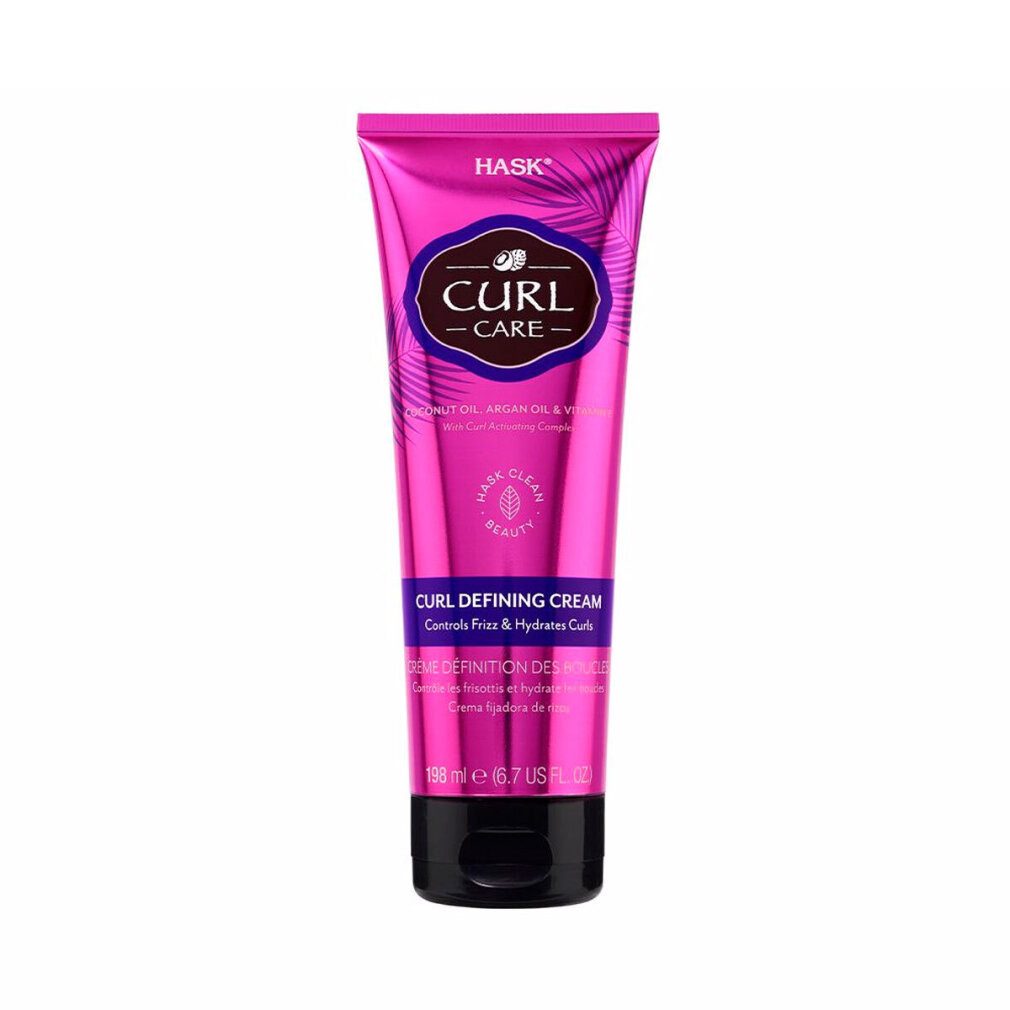 Hask Haarstyling-Liquid Curl Care Curl Defining Cream 198ml