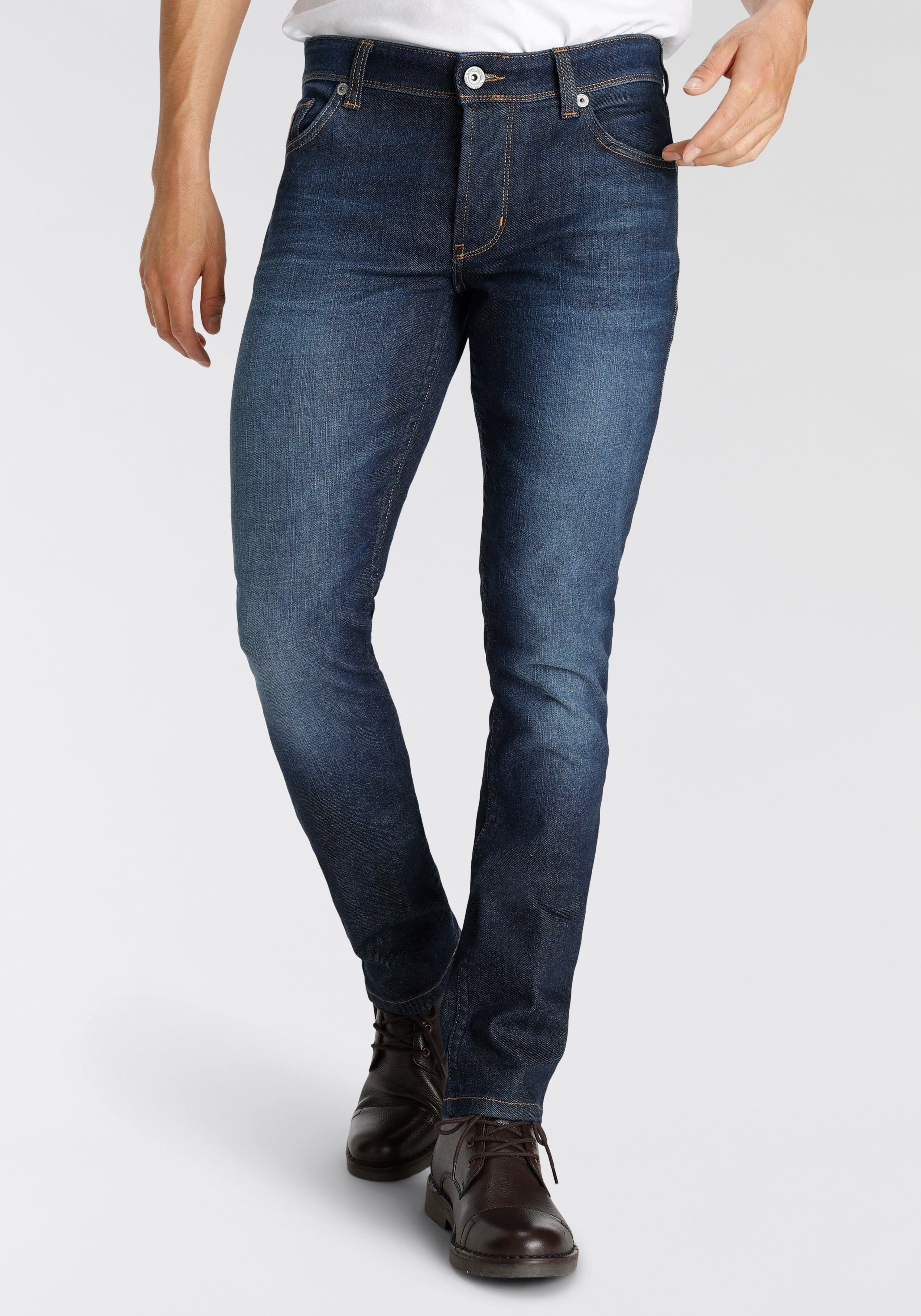 Bruno Banani Slim-fit-Jeans Jimmy darkblue (Stretch)