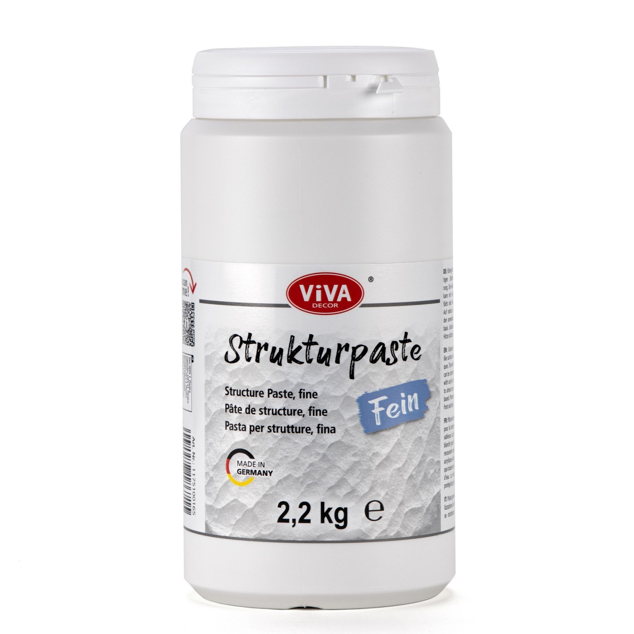 Viva Decor Strukturpaste ViVA DECOR Strukturpaste fein 2,2 kg