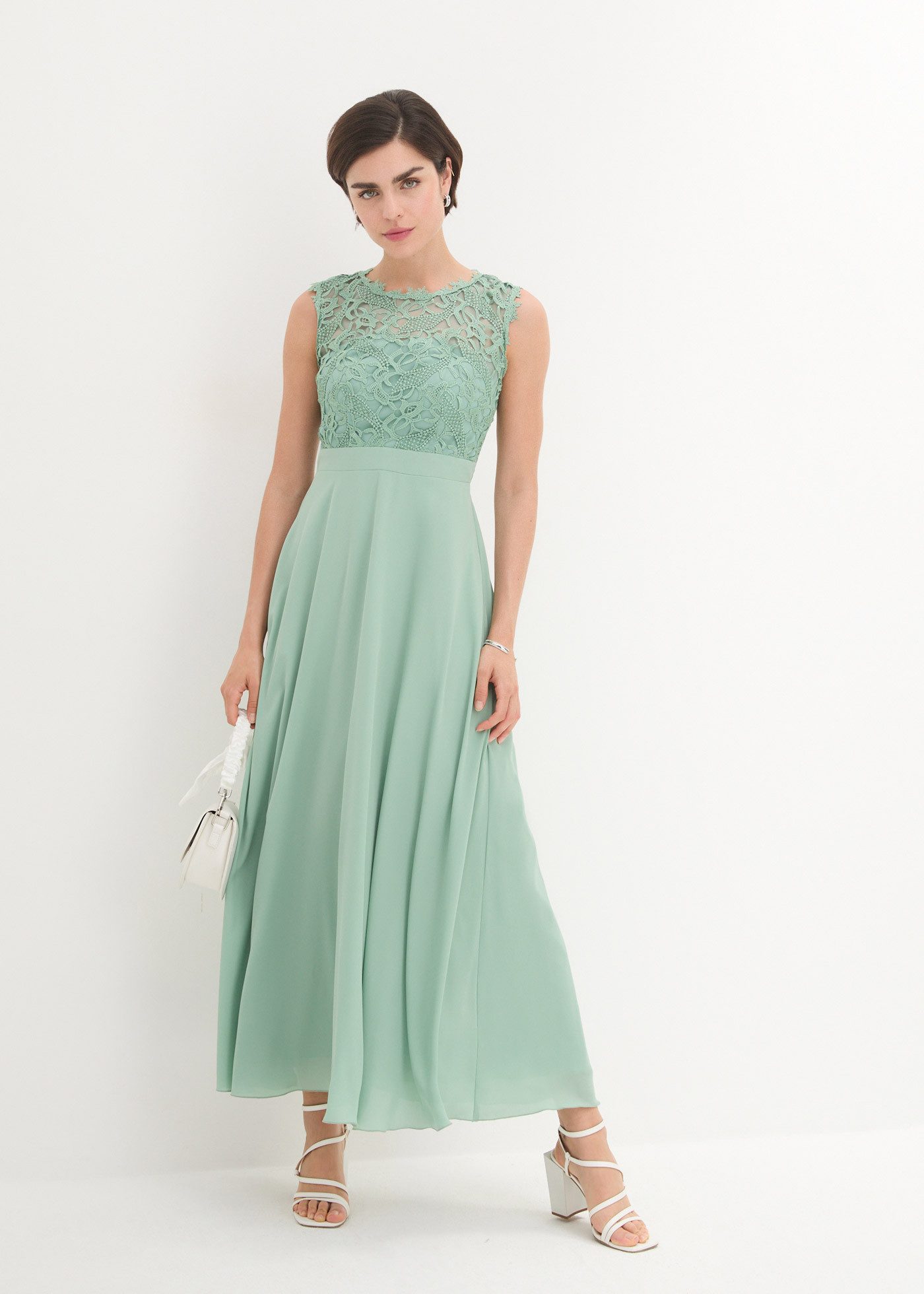 bonprix Maxikleid für festliche Anlässe, vollständig gefüttert, taillierte günstig online kaufen