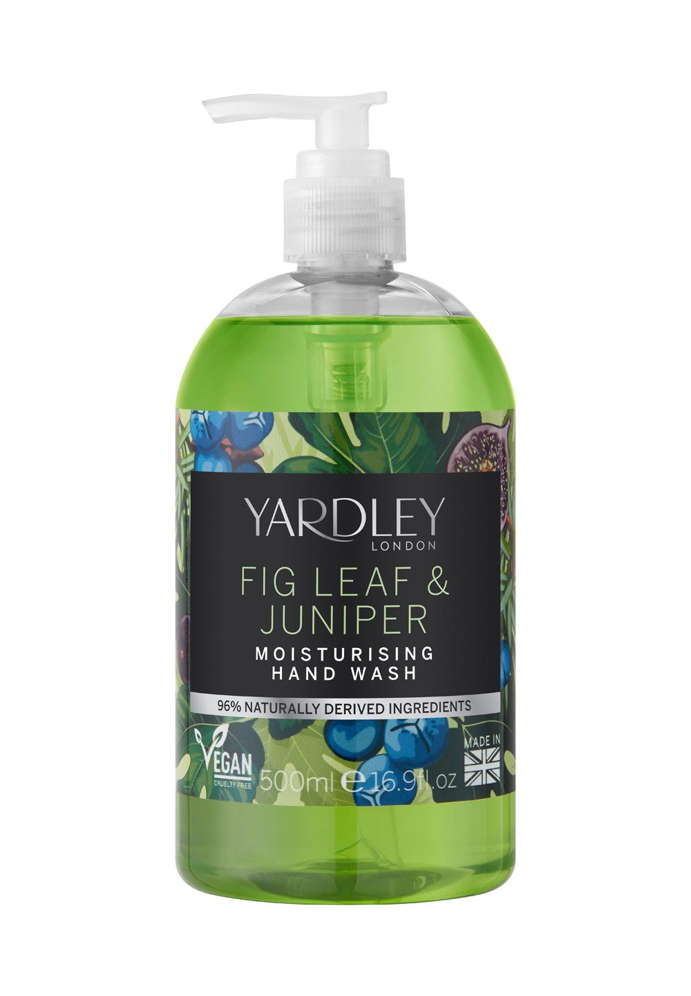 Yardley Flüssigseife Fig Leaf & Juniper 500 ml