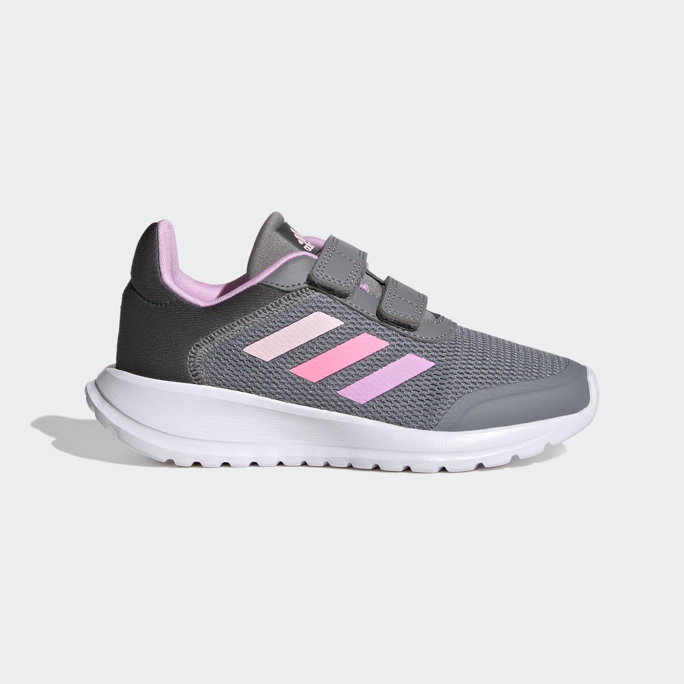 mit Klettverschluss TENSAUR grey-white Sneaker RUN Sportswear adidas