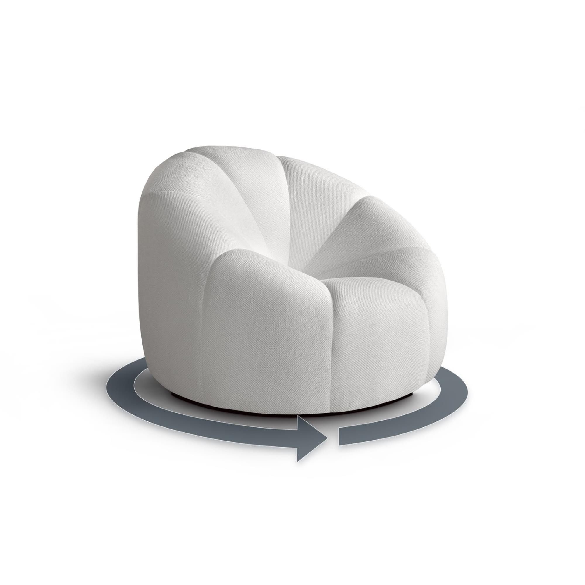 Beautysofa Sessel Moderner stilvoller eleganter Drehstuhl günstig online kaufen