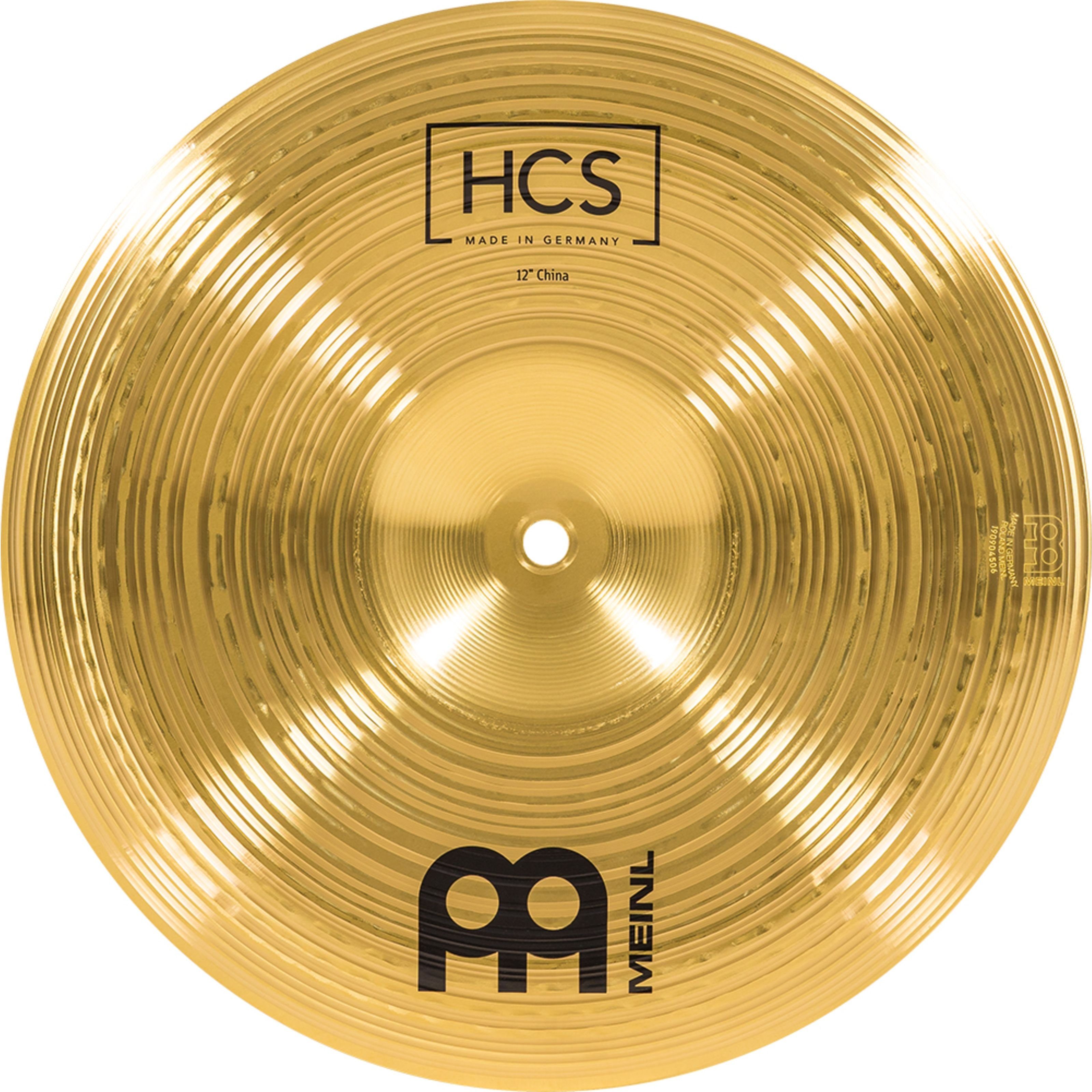 Meinl Percussion Becken,HCS China 12", HCS12CH, Cymbals, China Becken, HCS China 12", HCS12CH - China Becken