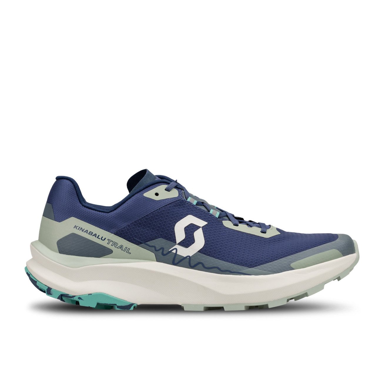 Scott Scott Kinabalu Trail Herren Indigo Blue Spray Grey Laufschuh