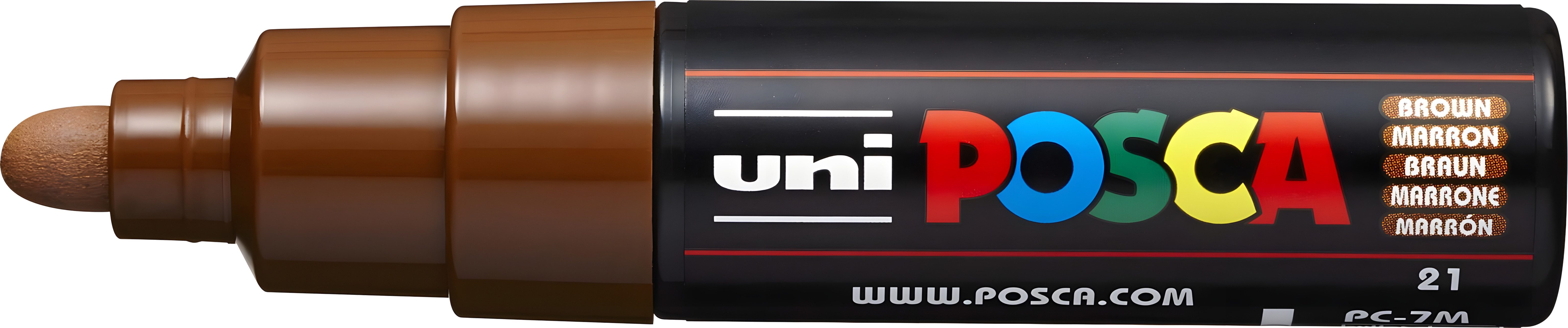 POSCA Marker Faber Castell Marker UNI POSCA PC-7M 4,8-5,5 mm braun