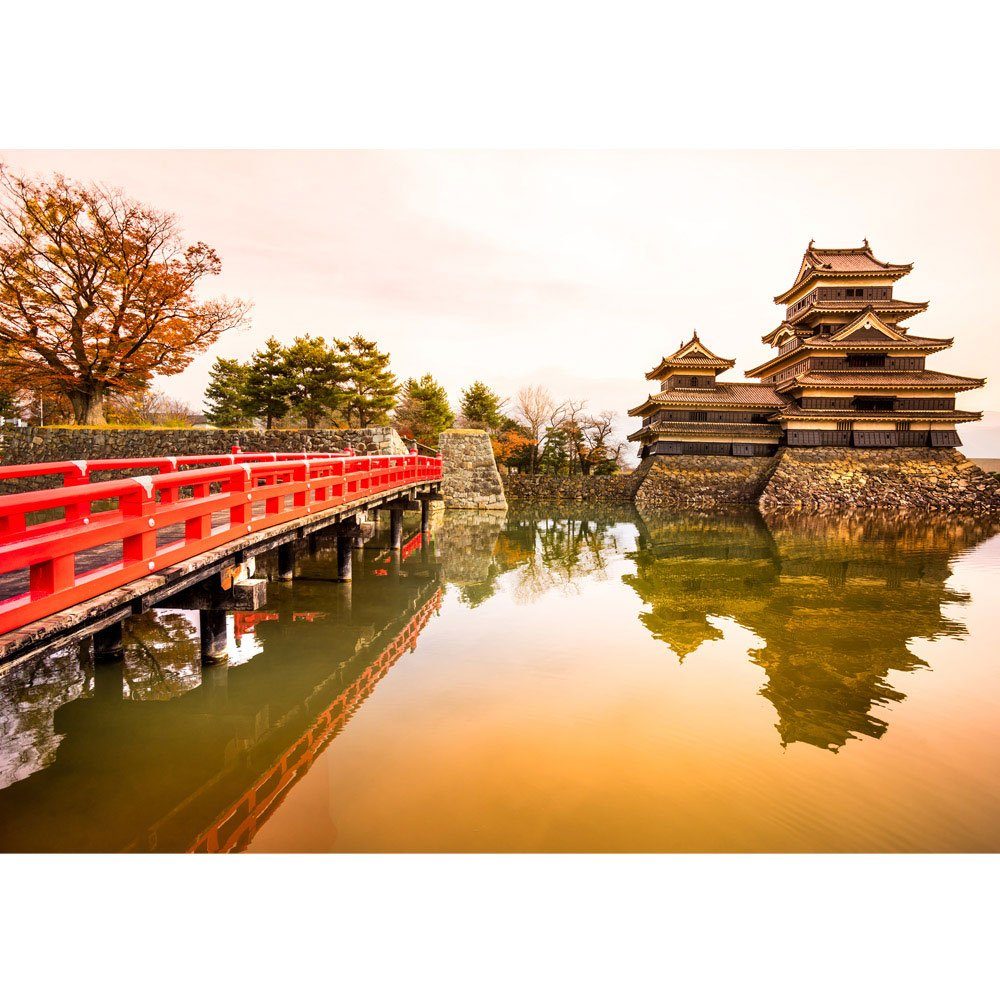 Fototapete 263, Japan Japan no. liwwing Wasser Ruhe Fototapete Brücke Romantisch liwwing