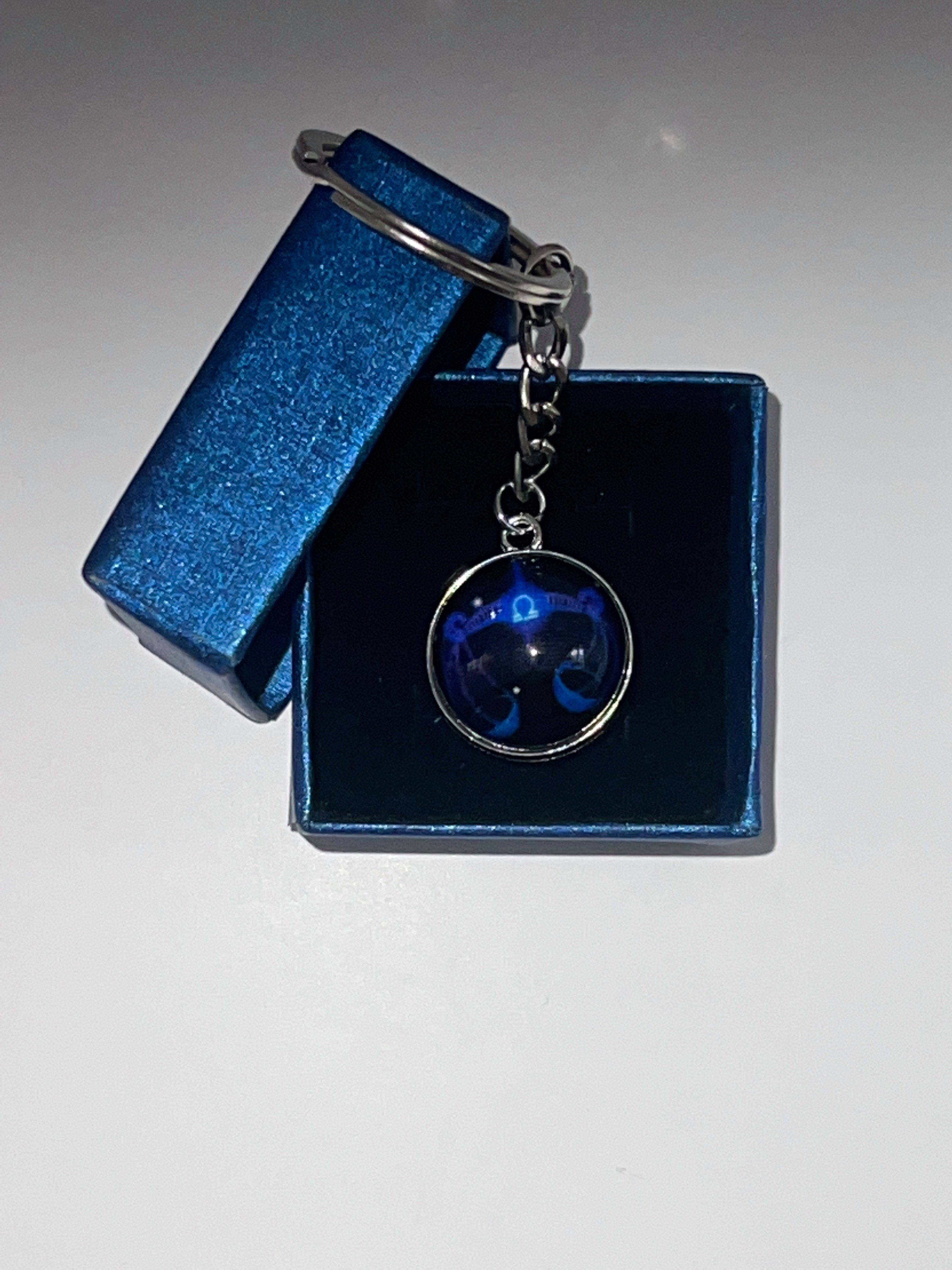 Stelby Schlüsselanhänger Waage Sternzeichen Schlüsselanhänger 3D mit Gesche günstig online kaufen