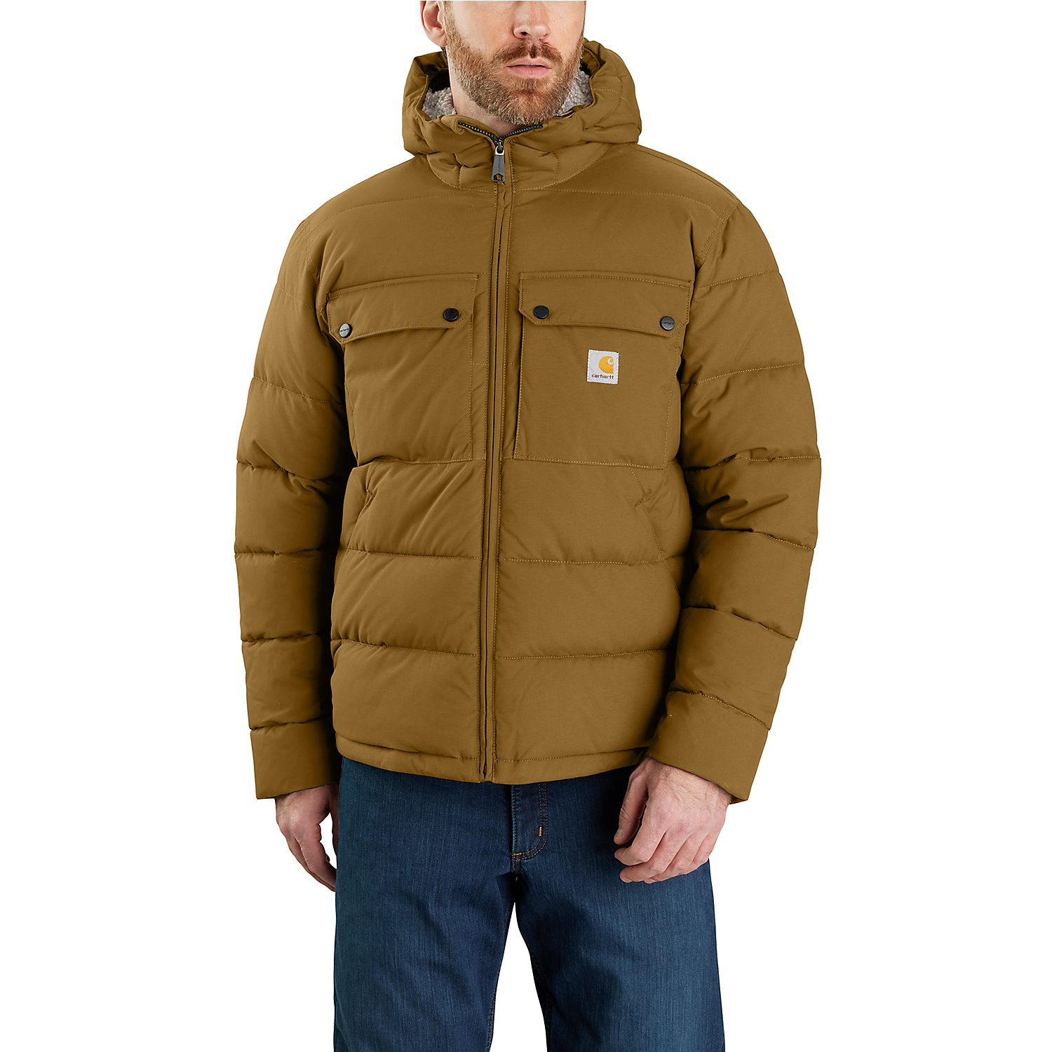 Carhartt Outdoorjacke Herrenjacke Montana Loose Fit Insulated Braun