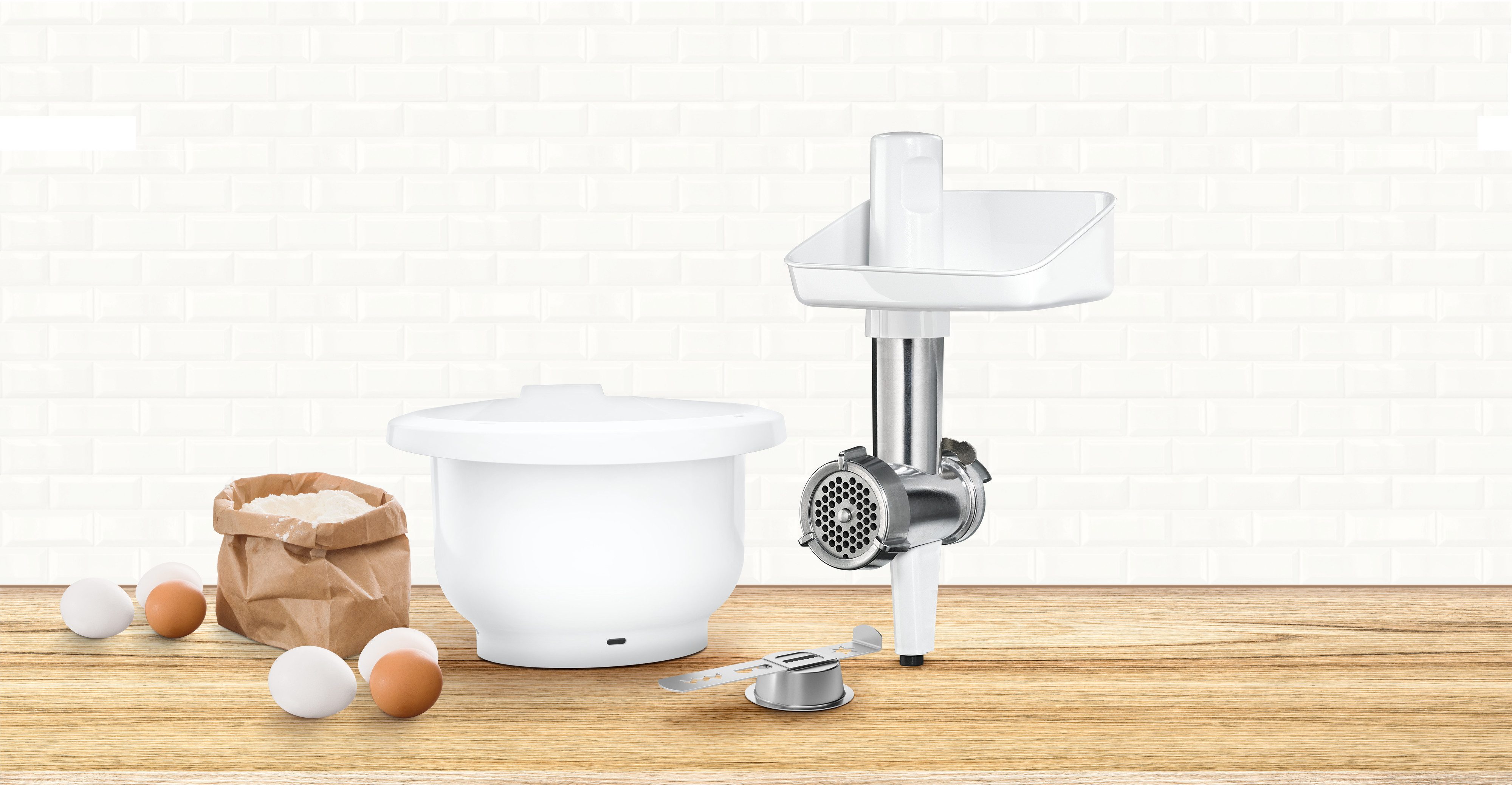 BOSCH Küchenmaschinen Zubehör-Set BakingSensation Set MUZS2BS, Zubehör für Küchenmaschine MUM Serie 2