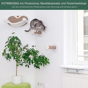 Pfotenolymp Katzen-Wandregal Katzenkletterwand - Wandmontage - 22x6cm - 2 Stufen, Default Title