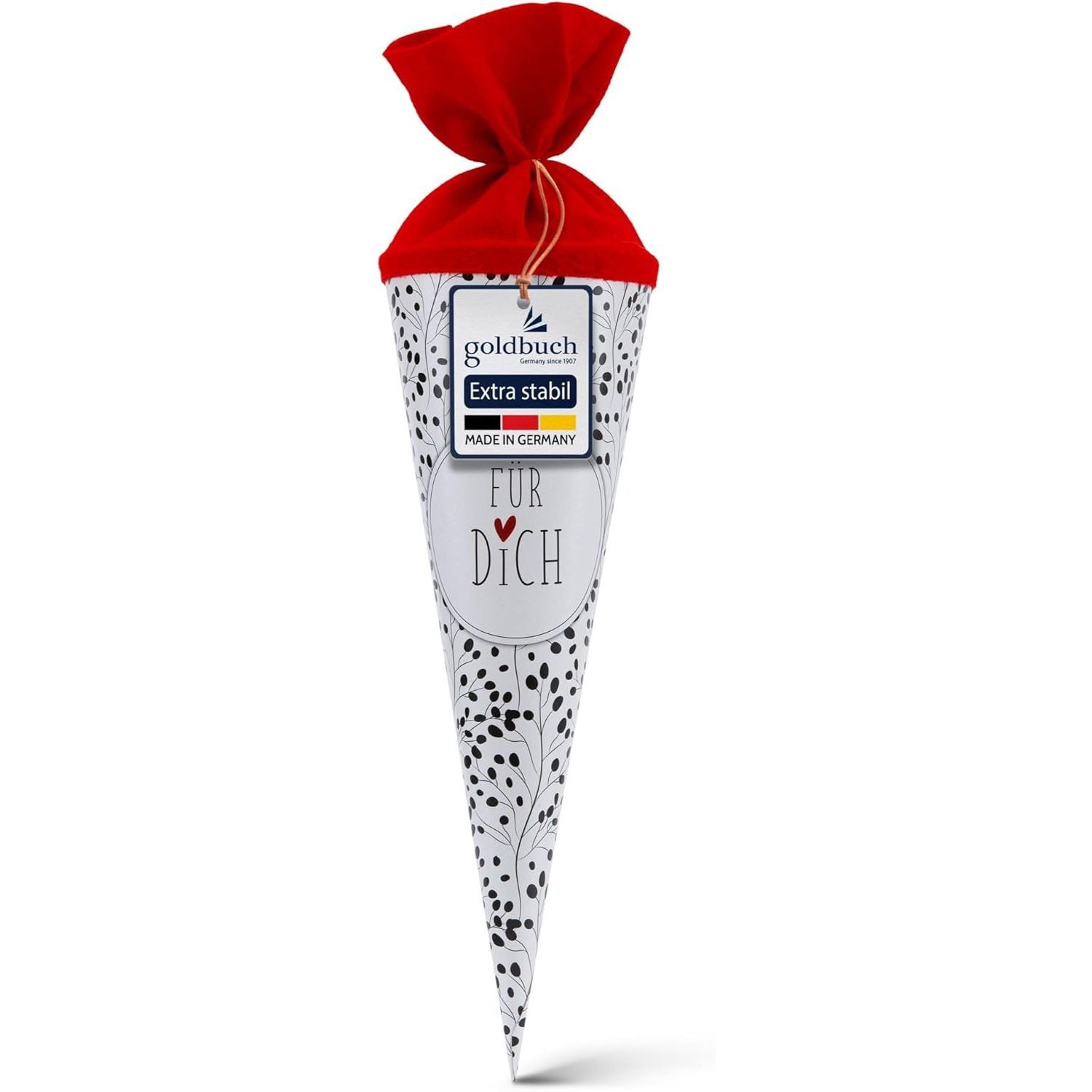 Goldbuch Schultüte GOLDBUCH Geschenktüte 35 cm Wildblumen