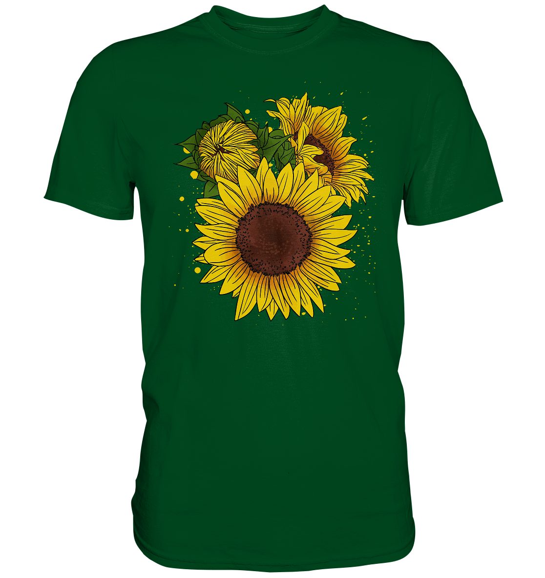 T-Shirt Sonnenblumen Shirt Garten Geschenk Gärtner